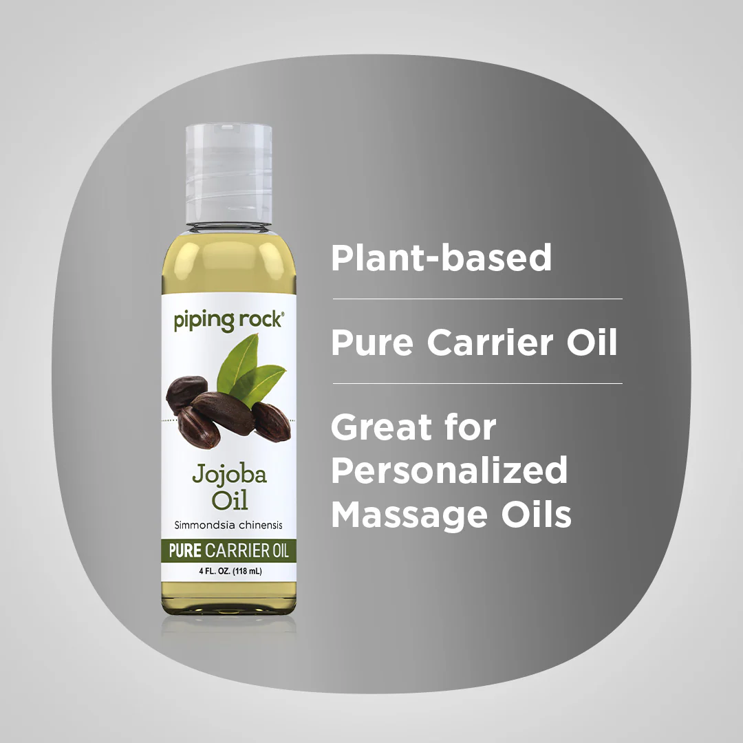 Jojoba Carrier Oil, 4 fl oz (118 mL) Bottle - Image 3