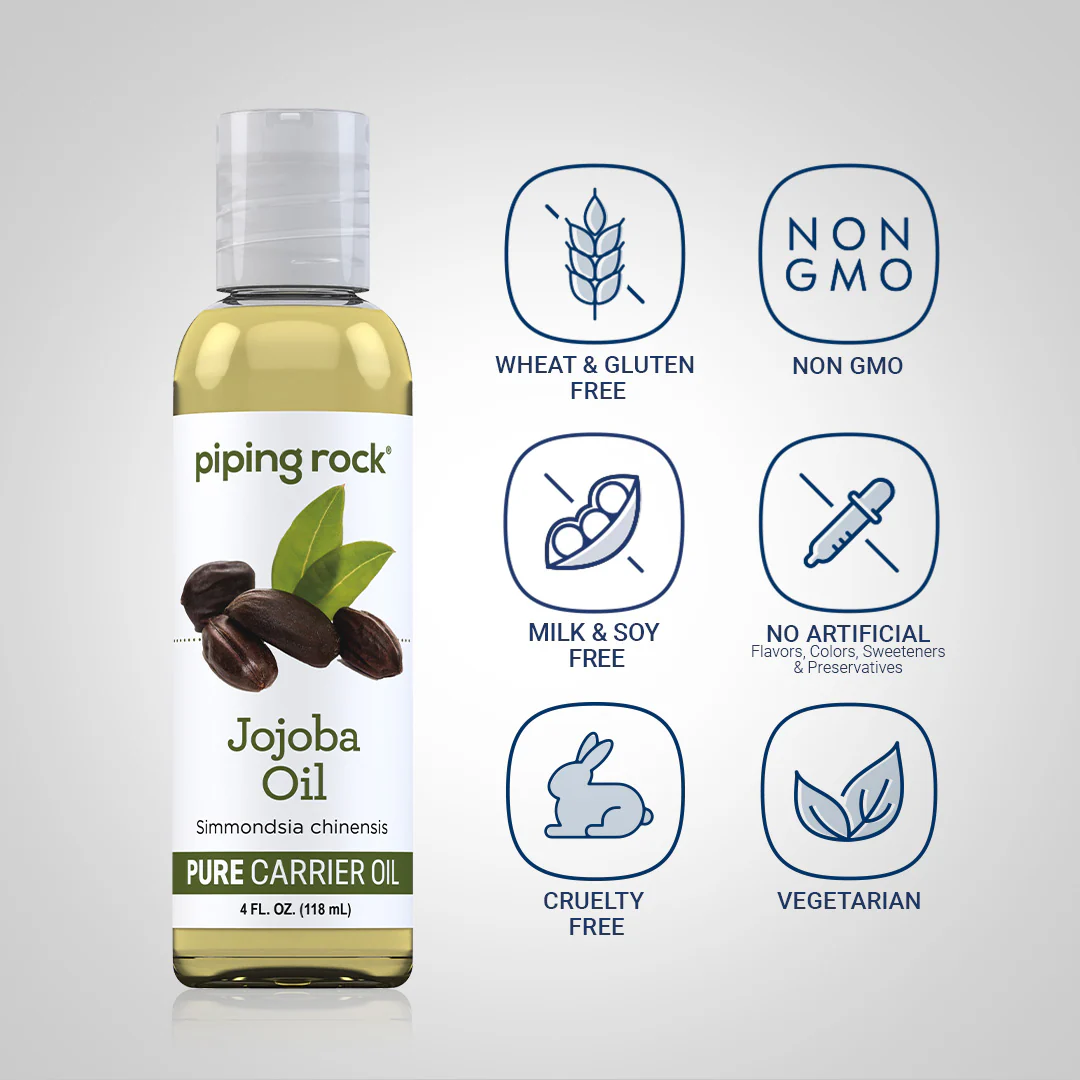 Jojoba Carrier Oil, 4 fl oz (118 mL) Bottle - Image 4