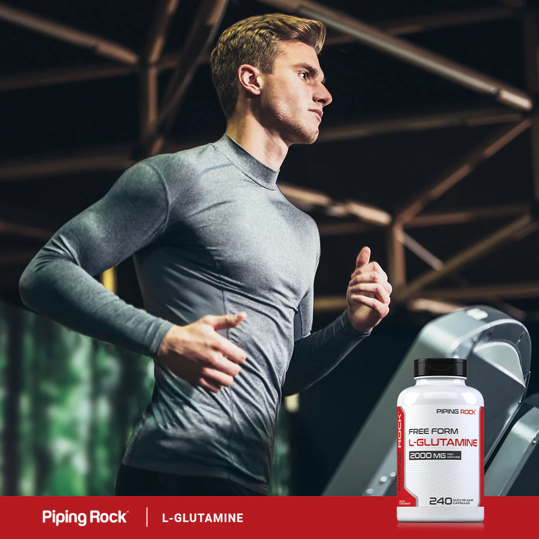 L-Glutamine, 2000 mg (per serving), 240 Quick Release Capsules - Image 7