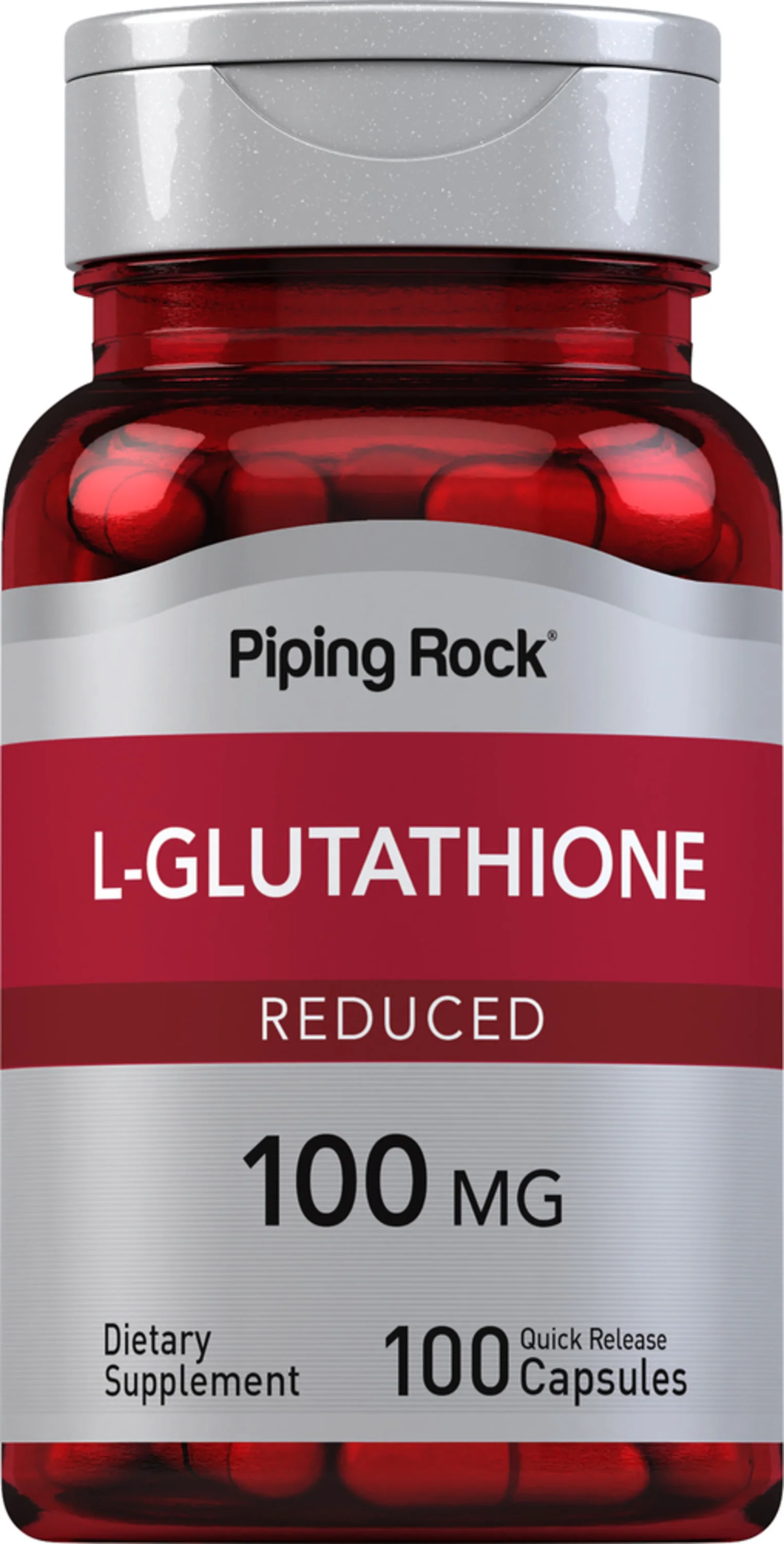 L-Glutathione (Reduced), 100 mg, 100 Quick Release Capsules - Image 8