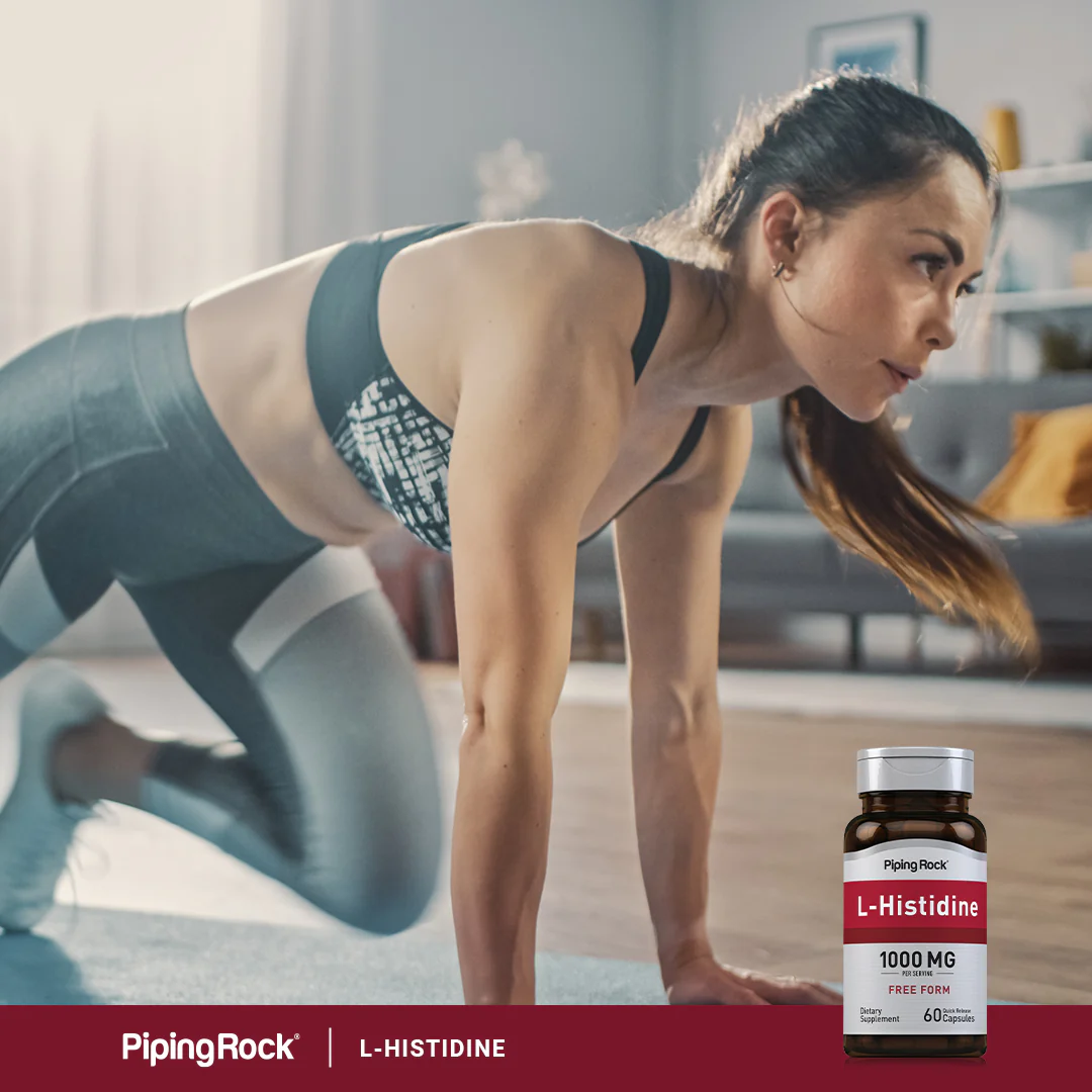 L-Histidine, 1000 mg (per serving), 60 Quick Release Capsules, 2  Bottles - Image 7