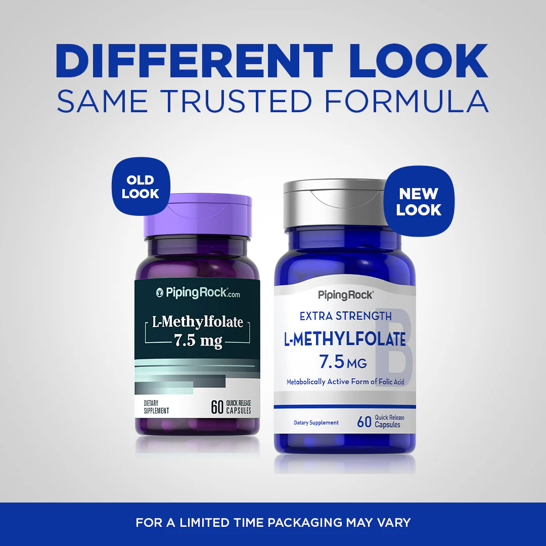 L-Methylfolate, 7.5 mg, 60 Quick Release Capsules - Image 4