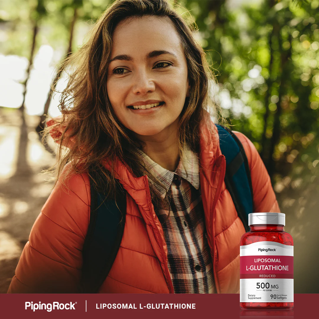 Liposomal L-Glutathione (Reduced), 500 mg (per serving), 90 Quick Release Softgels - Image 6