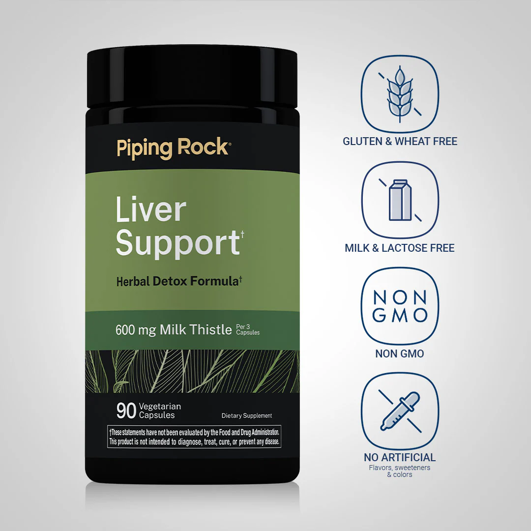 Liver Support, 90 Vegetarian Capsules - Image 4