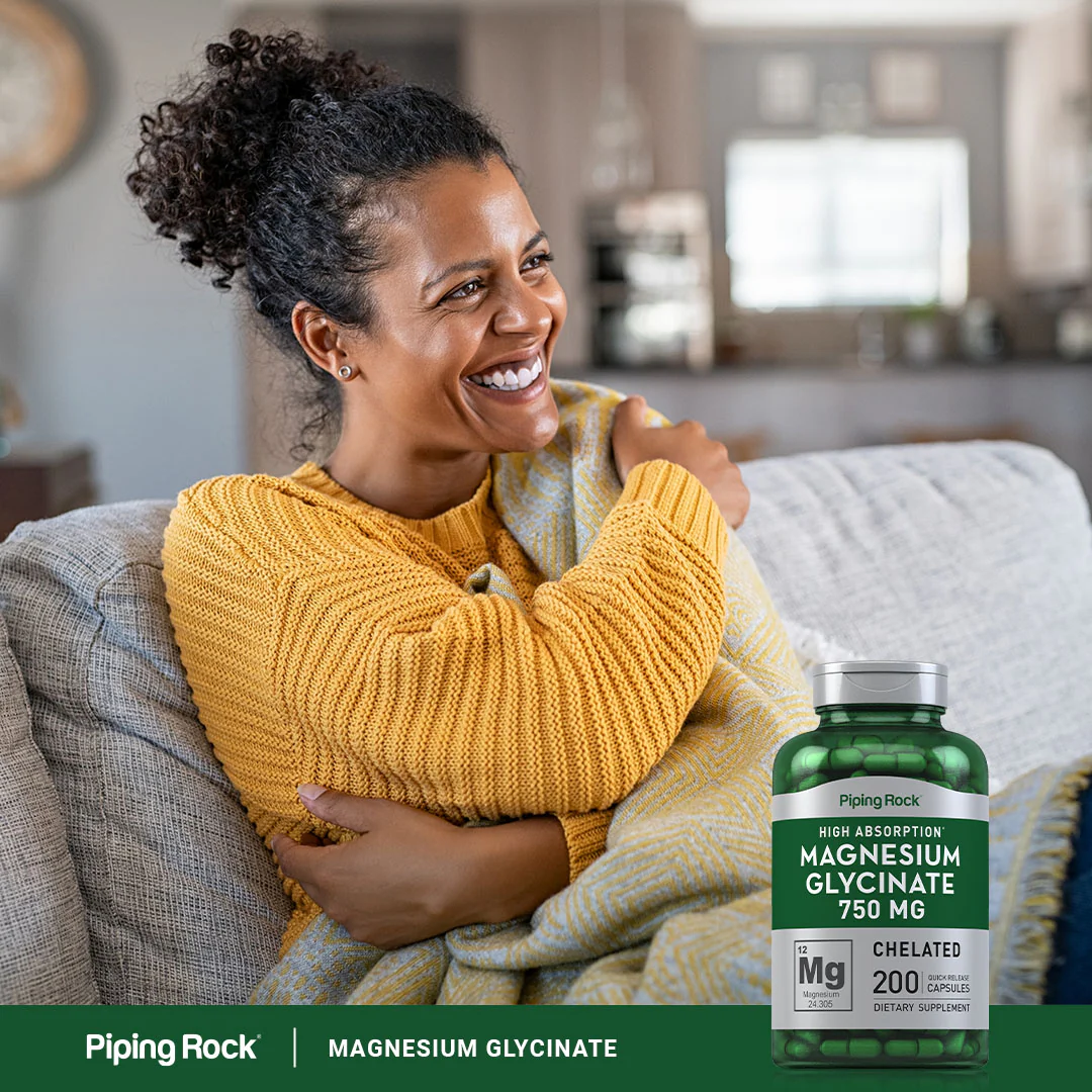Magnesium Glycinate, 750 mg, 200 Quick Release Capsules - Image 6