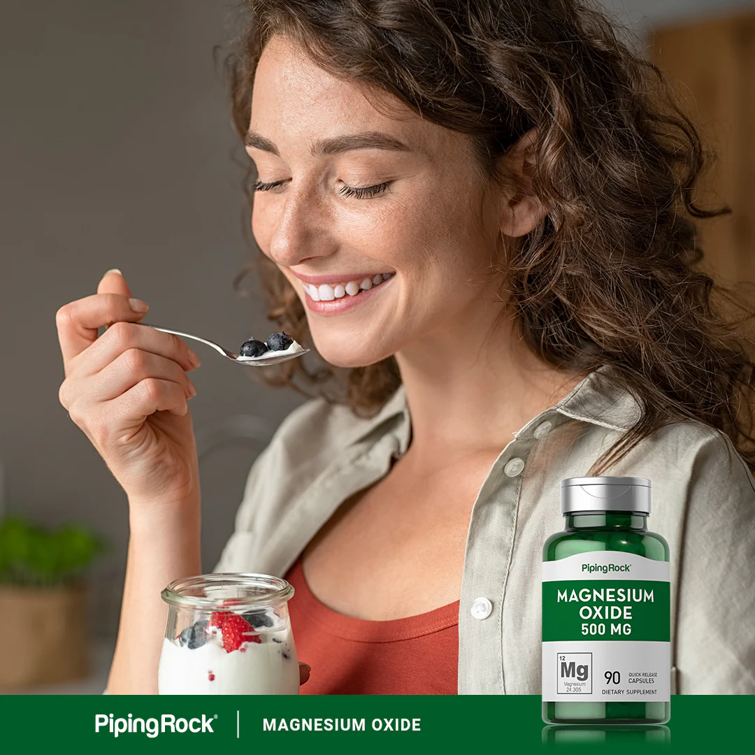 Magnesium Oxide, 500 mg, 90 Quick Release Capsules - Image 7