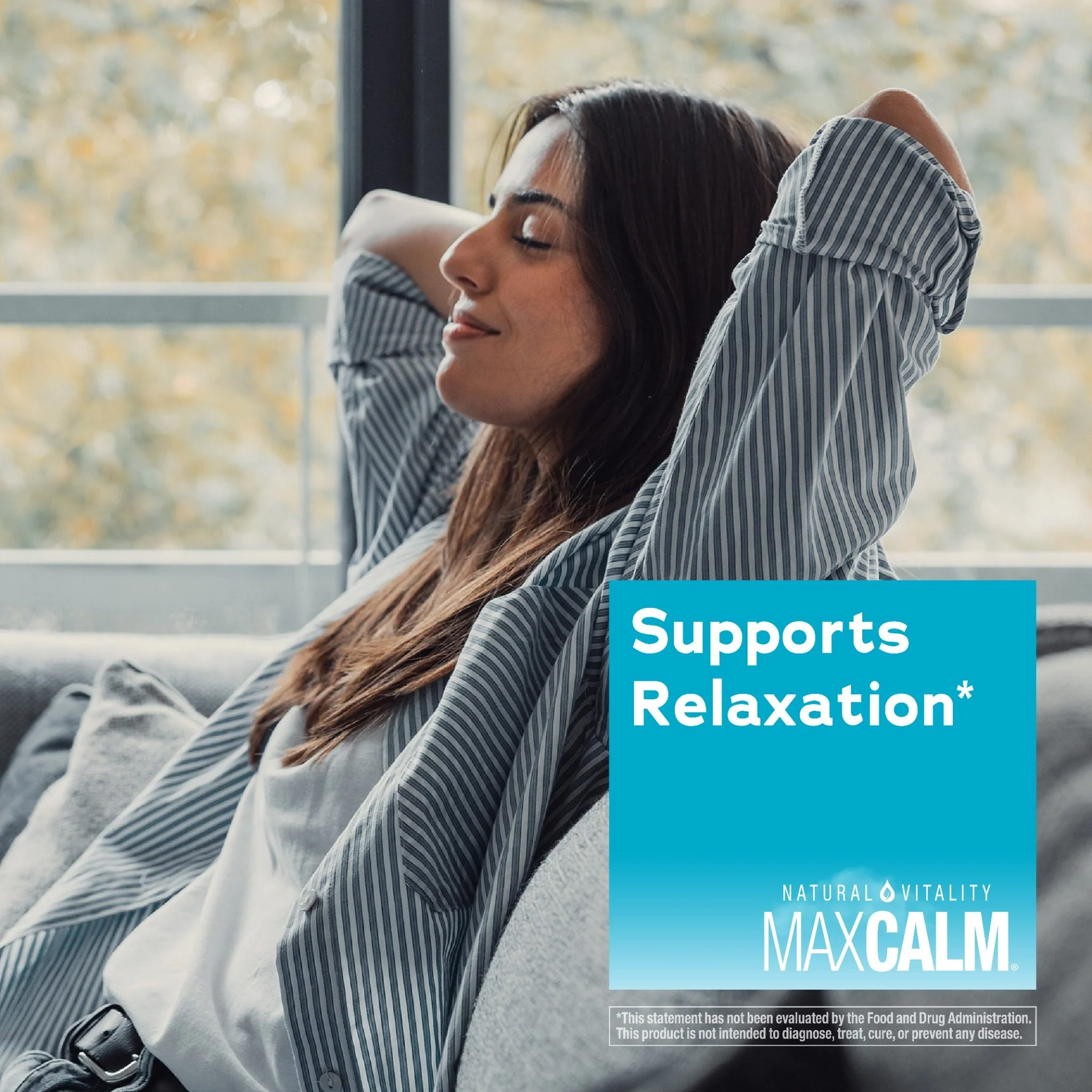 MAXCALM Magnesium Glycinate, 325 mg, 120 Vegan Capsules - Image 5