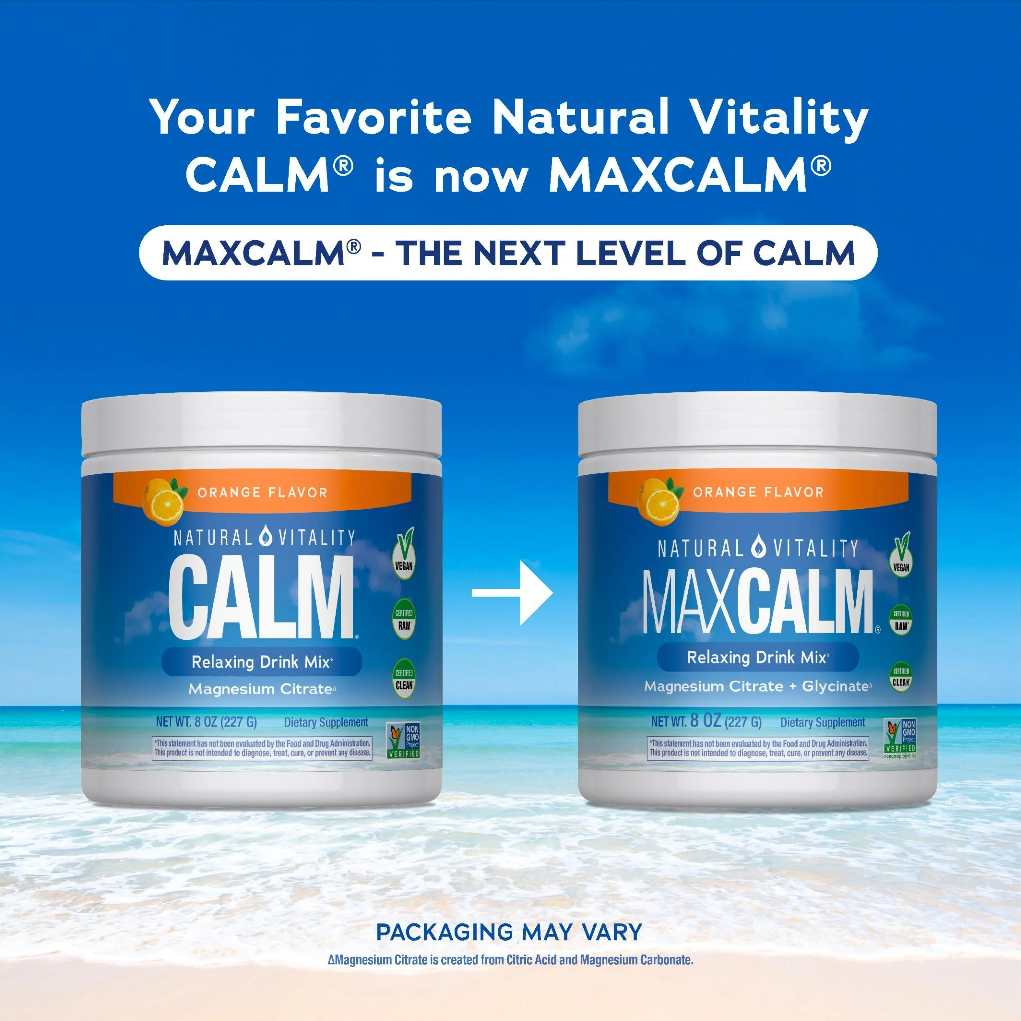 MAXCALM Powder Orange, 8 oz (226 g) - Image 4