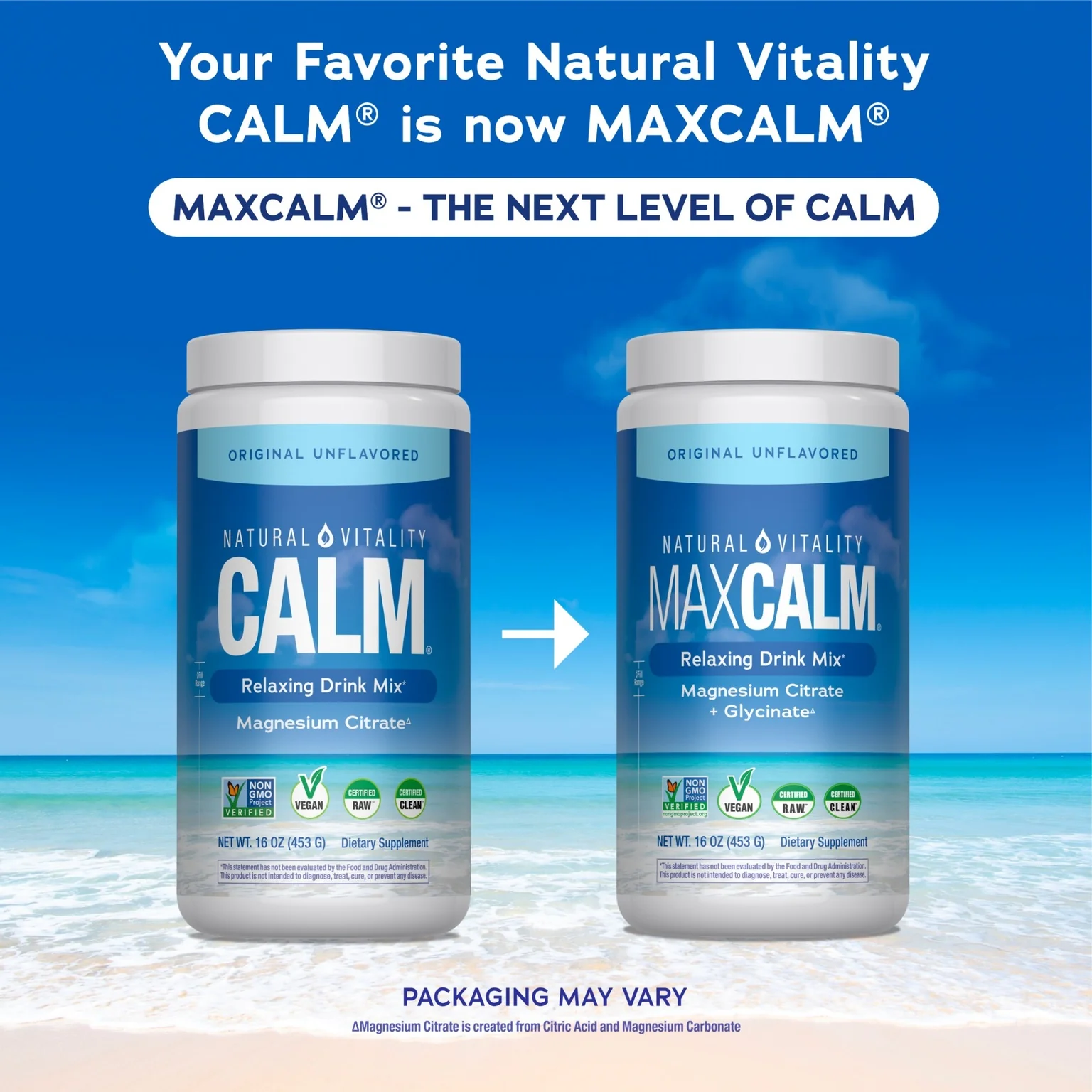 MAXCALM Powder Unflavored, 16 oz (453 g) - Image 4