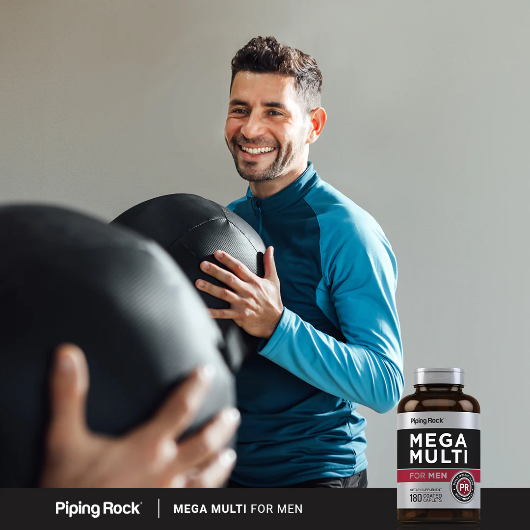 Mega Multiple for Men, 180 Coated Caplets - Image 7