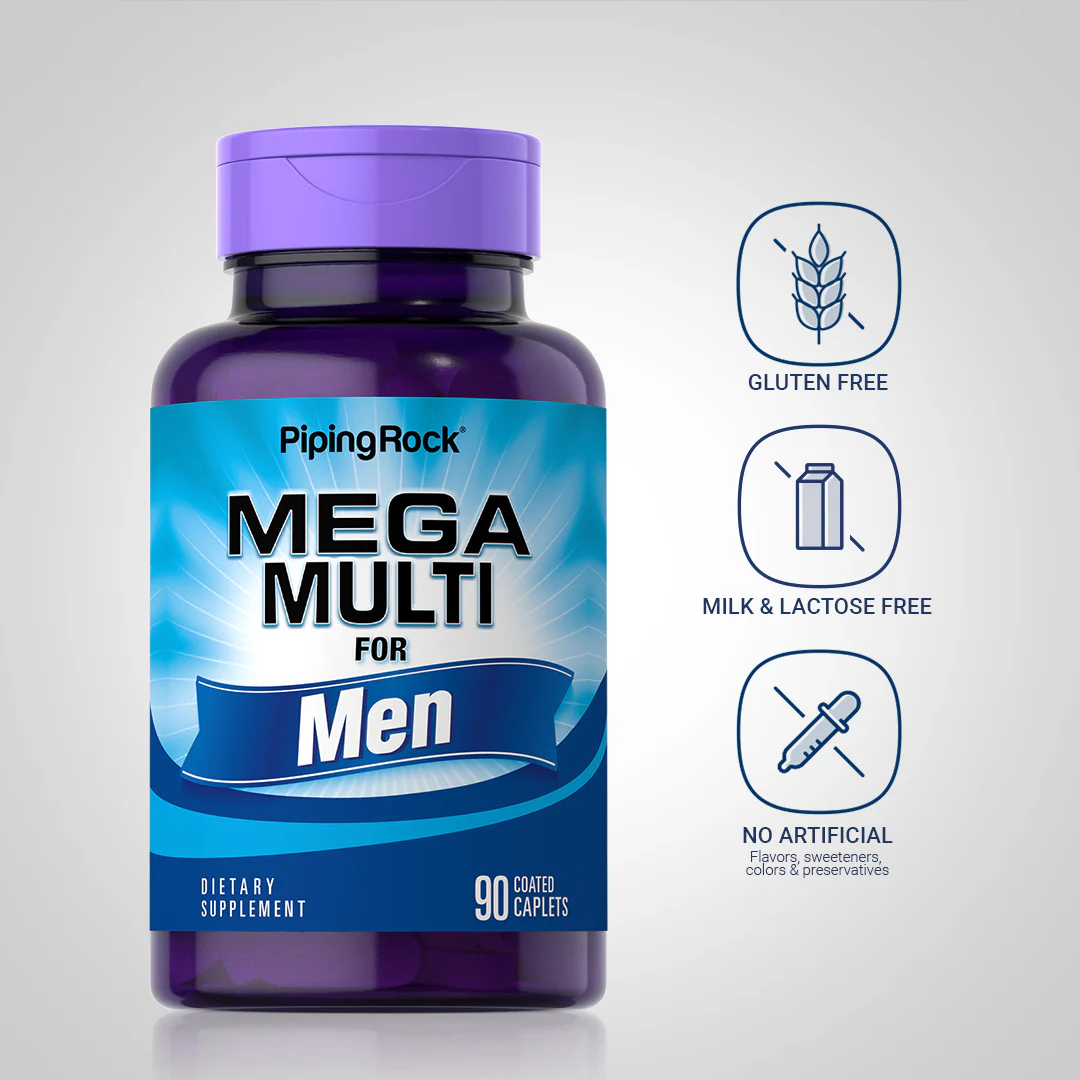 Mega Multiple for Men, 90 Coated Caplets - Image 6