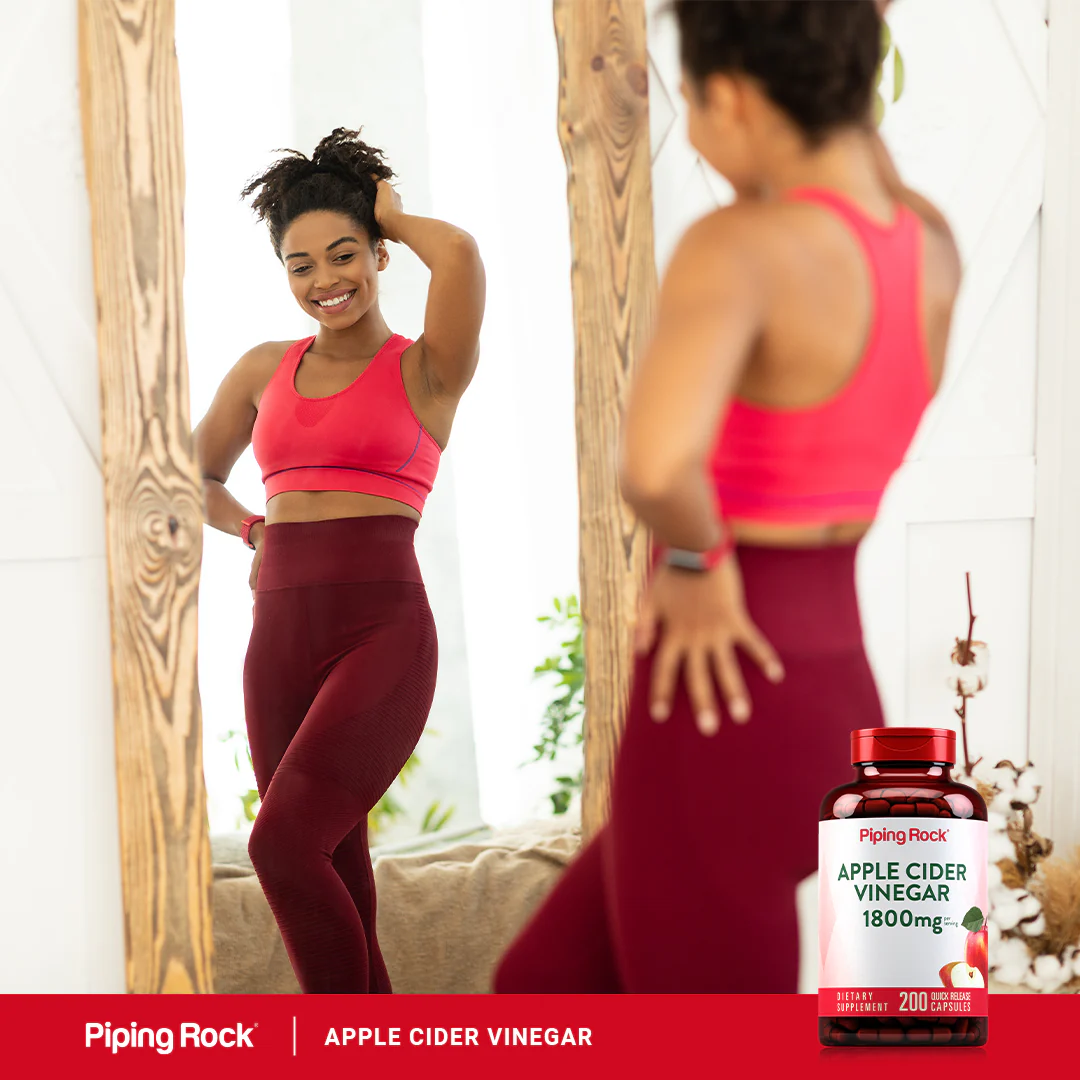 Mega Potency Apple Cider Vinegar, 1800 mg (per serving), 200 Quick Release Capsules - Image 7