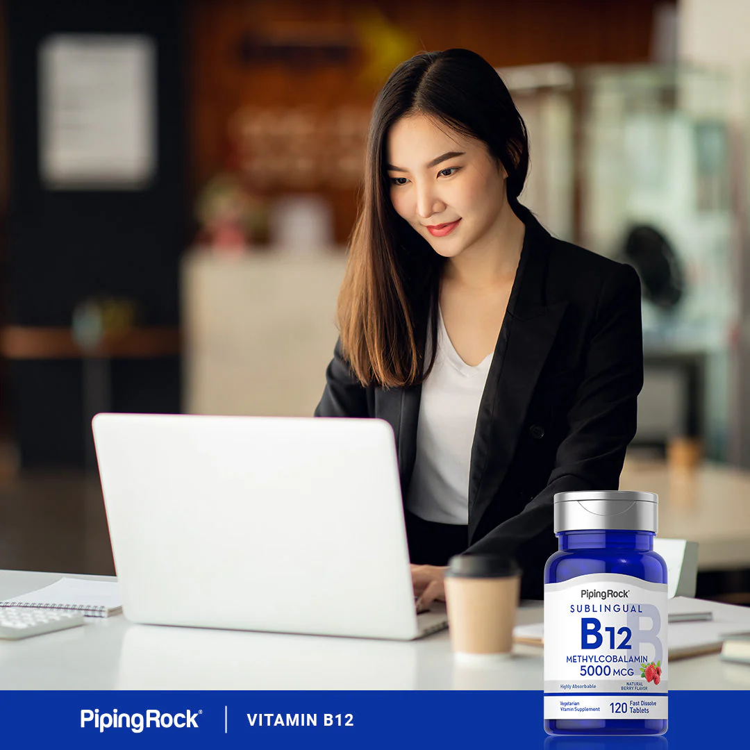 Methylcobalamin B-12 (Sublingual), 5000 mcg, 120 Fast Dissolve Tablets - Image 7