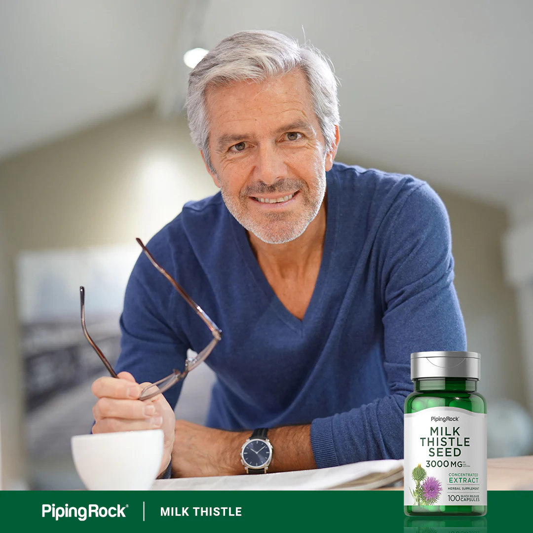 Milk Thistle Seed Extract, 3000 mg (per serving), 100 Quick Release Capsules - Image 7