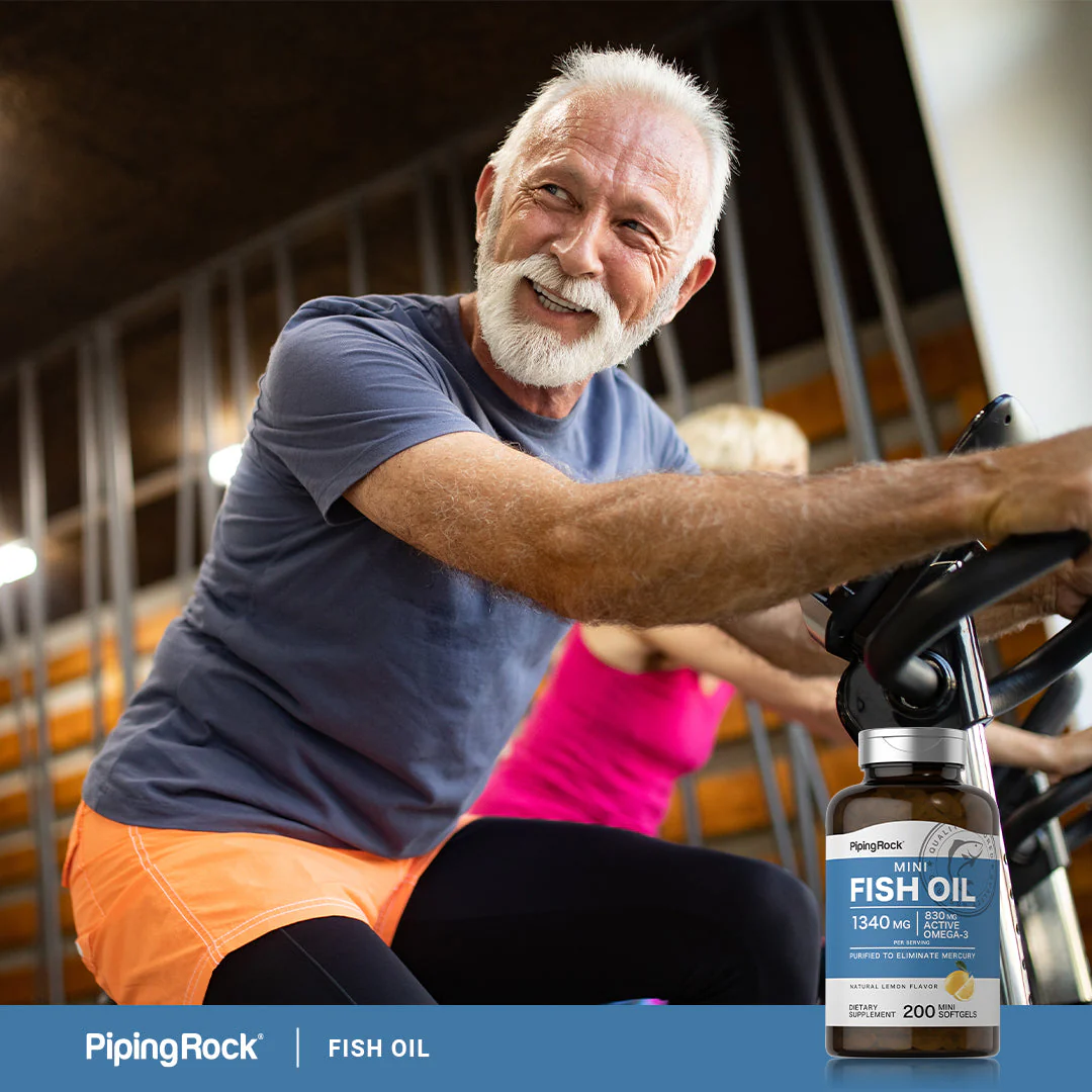 Mini Omega-3 Fish Oil Lemon Flavor, 1340 mg (per serving), 200 Mini Softgels - Image 6