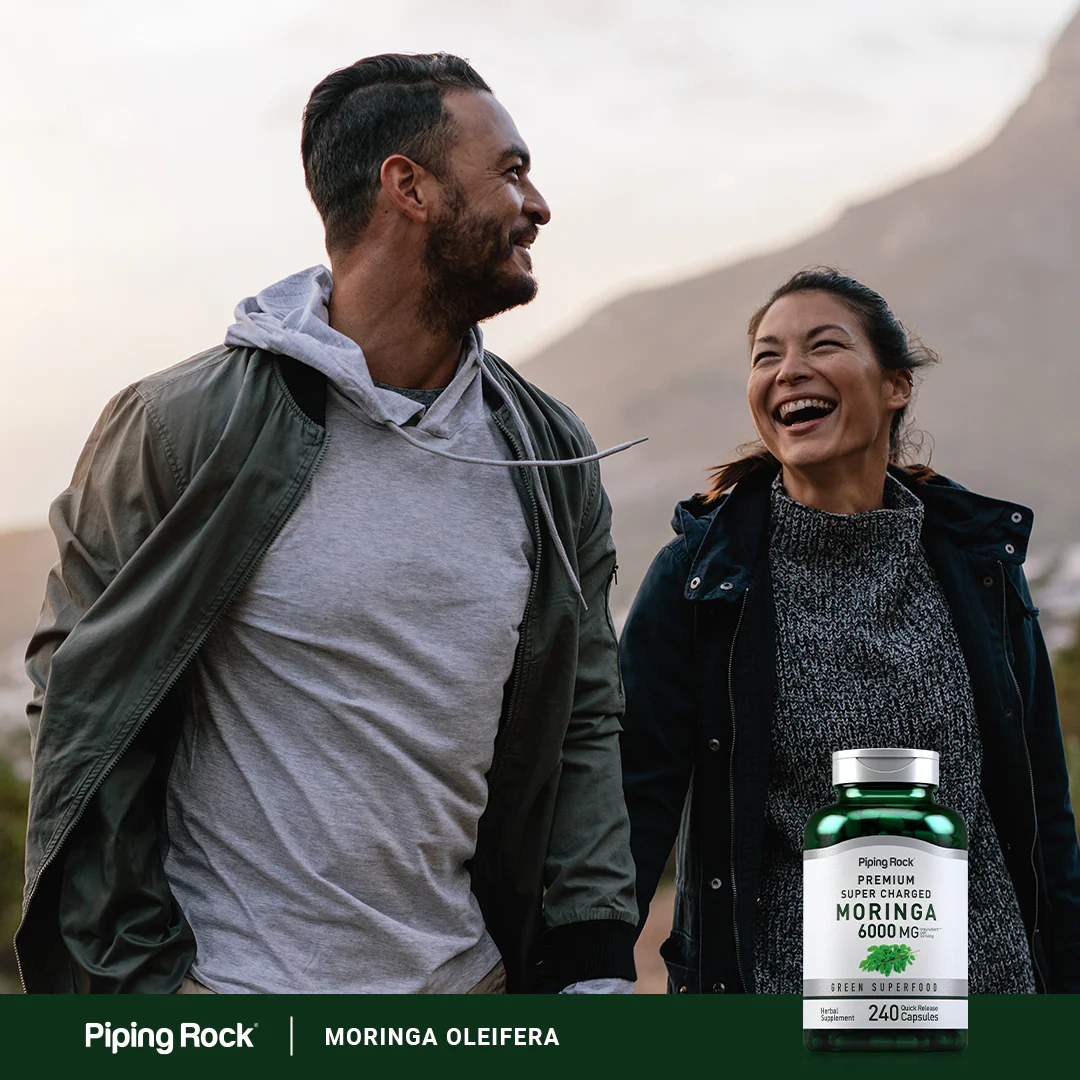 Moringa Oleifera, 6000 mg (per serving), 240 Quick Release Capsules - Image 7