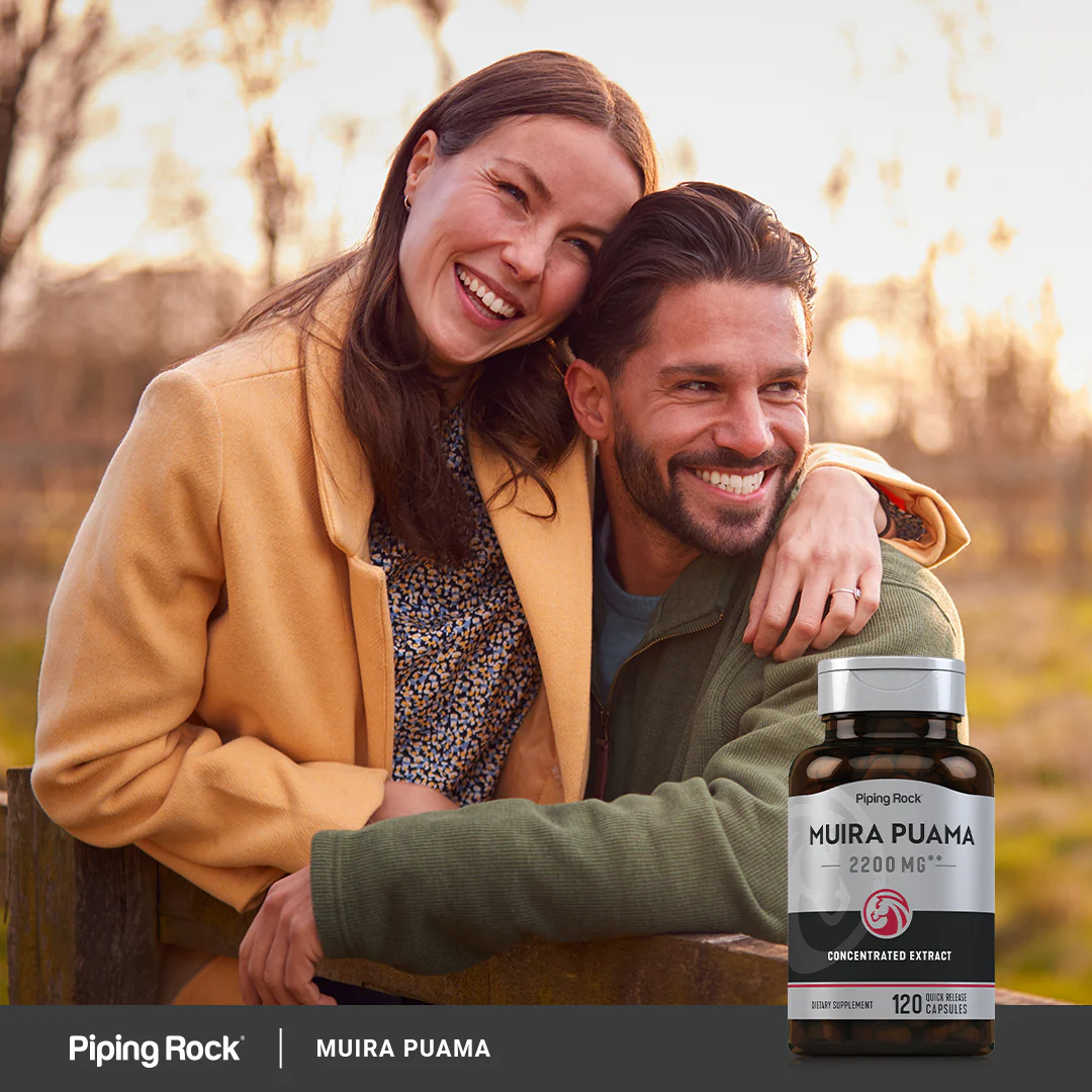 Muira Puama, 2200 mg (per serving), 120 Quick Release Capsules - Image 6