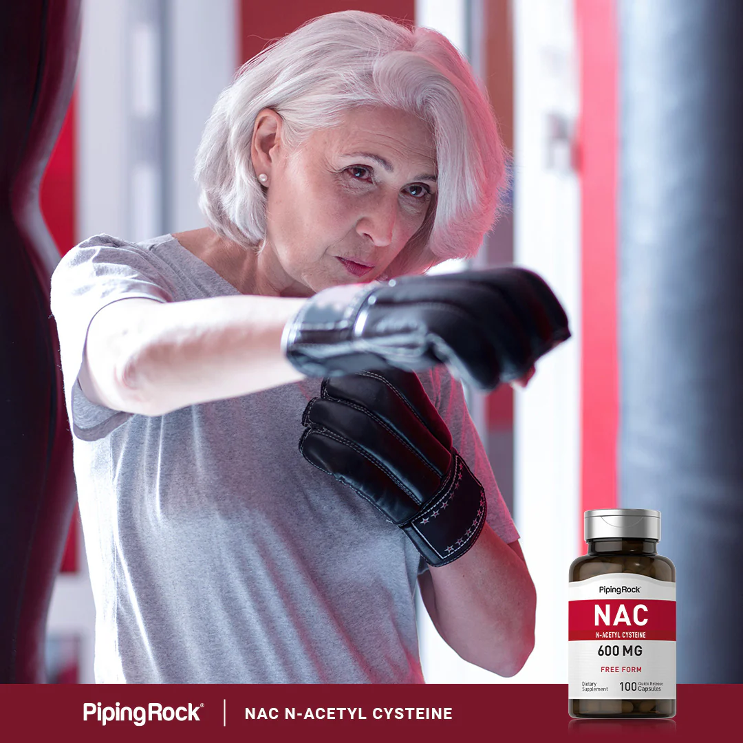 N-Acetyl Cysteine (NAC), 600 mg, 100 Quick Release Capsules - Image 7