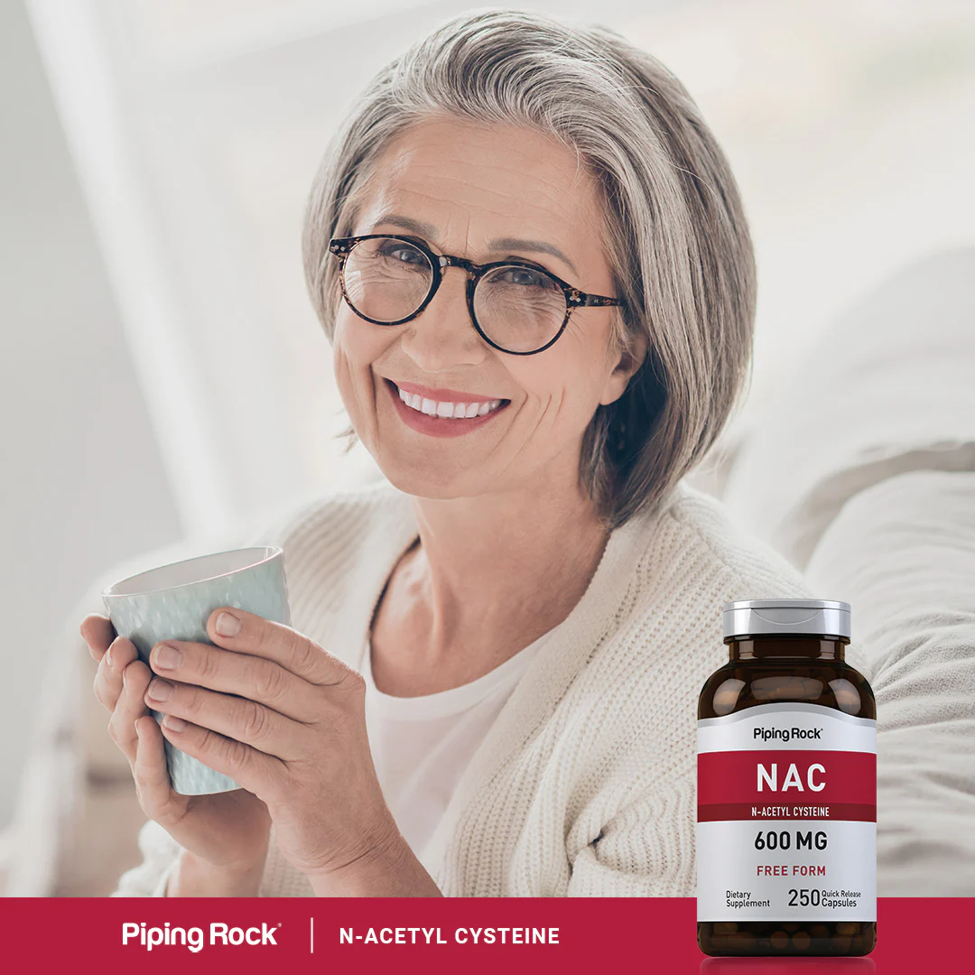 N-Acetyl Cysteine (NAC), 600 mg, 250 Quick Release Capsules - Image 7