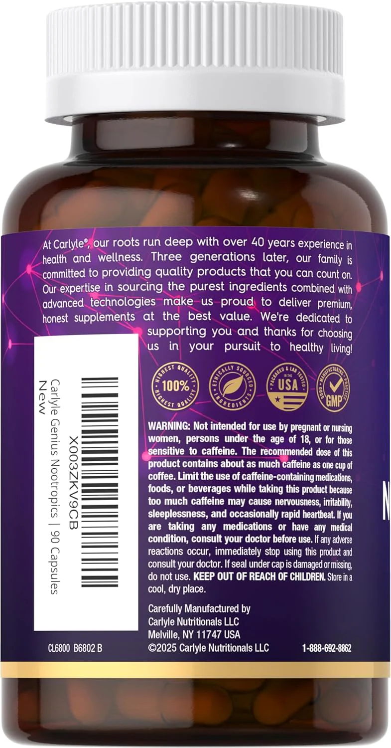Nootropic, 90 Capsules - Image 6