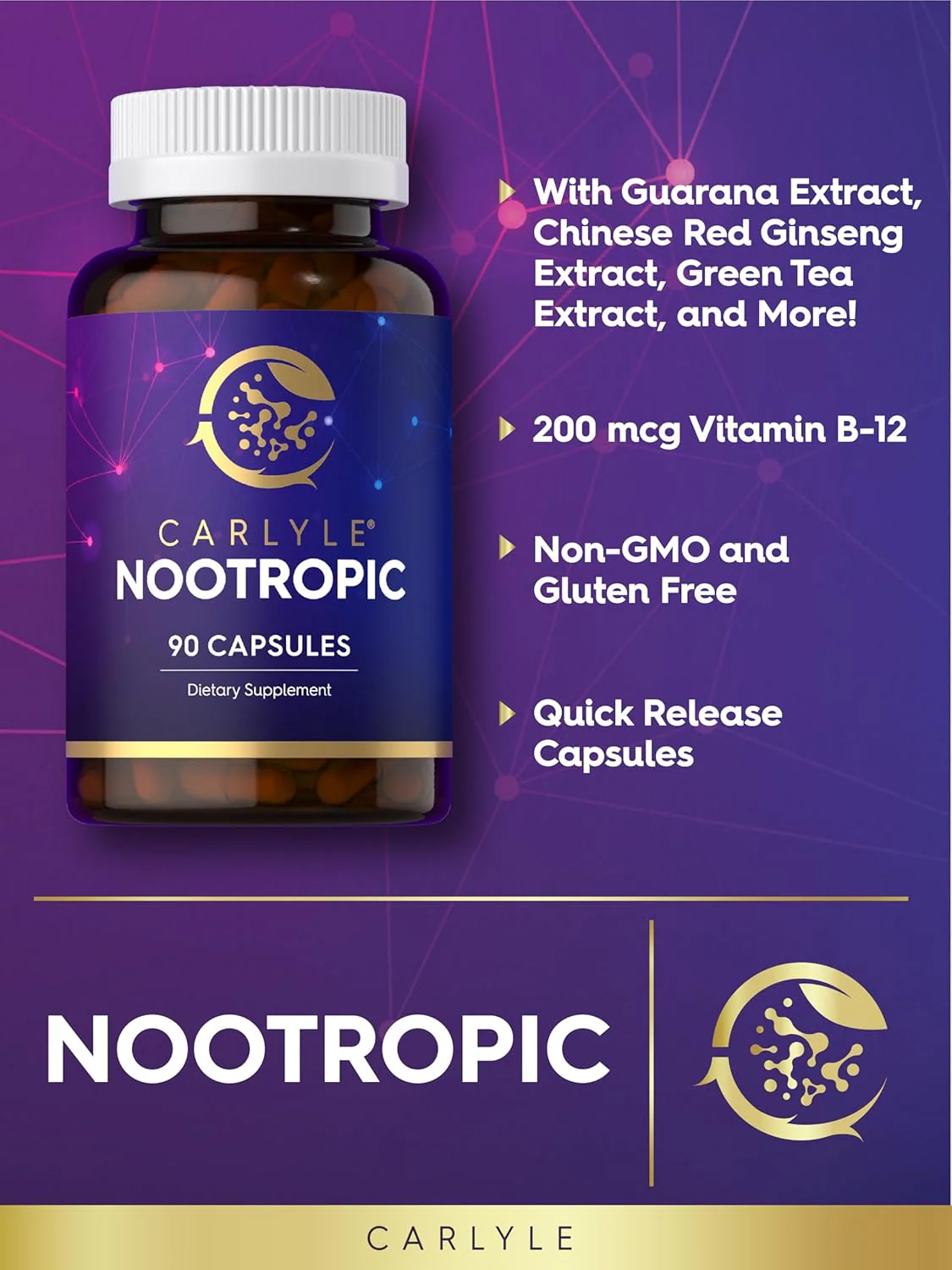 Nootropic, 90 Capsules - Image 7