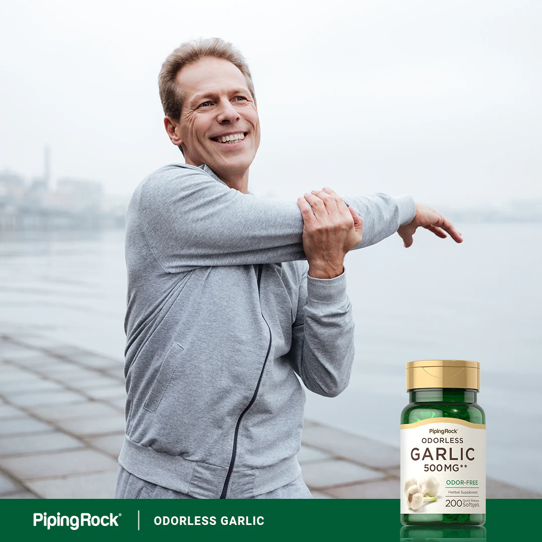 Odorless Garlic, 500 mg, 200 Quick Release Softgels - Image 7