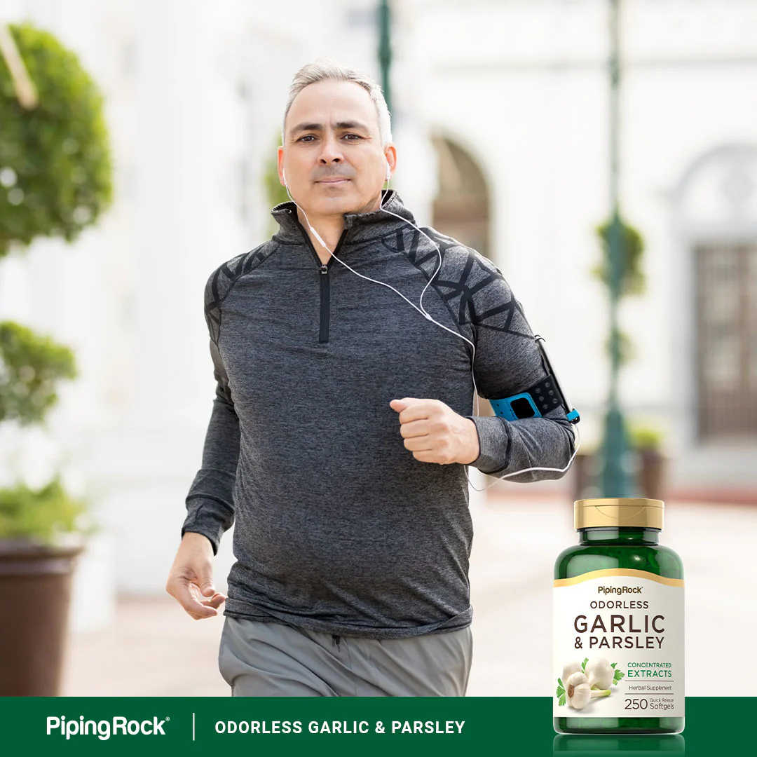 Odorless Garlic & Parsley, 250 Quick Release Softgels - Image 8