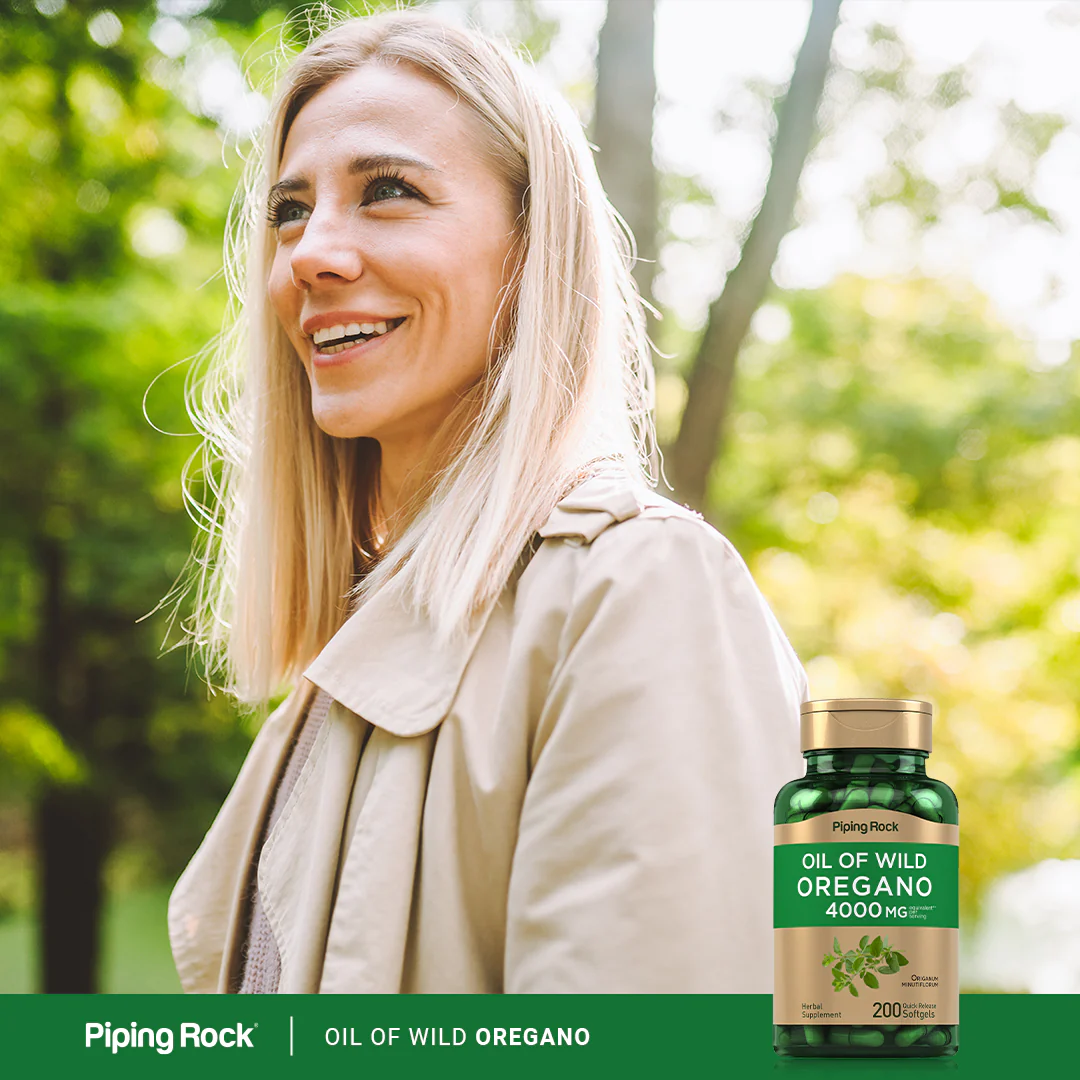Oil of Oregano, 4000 mg (per serving), 200 Quick Release Softgels - Image 7