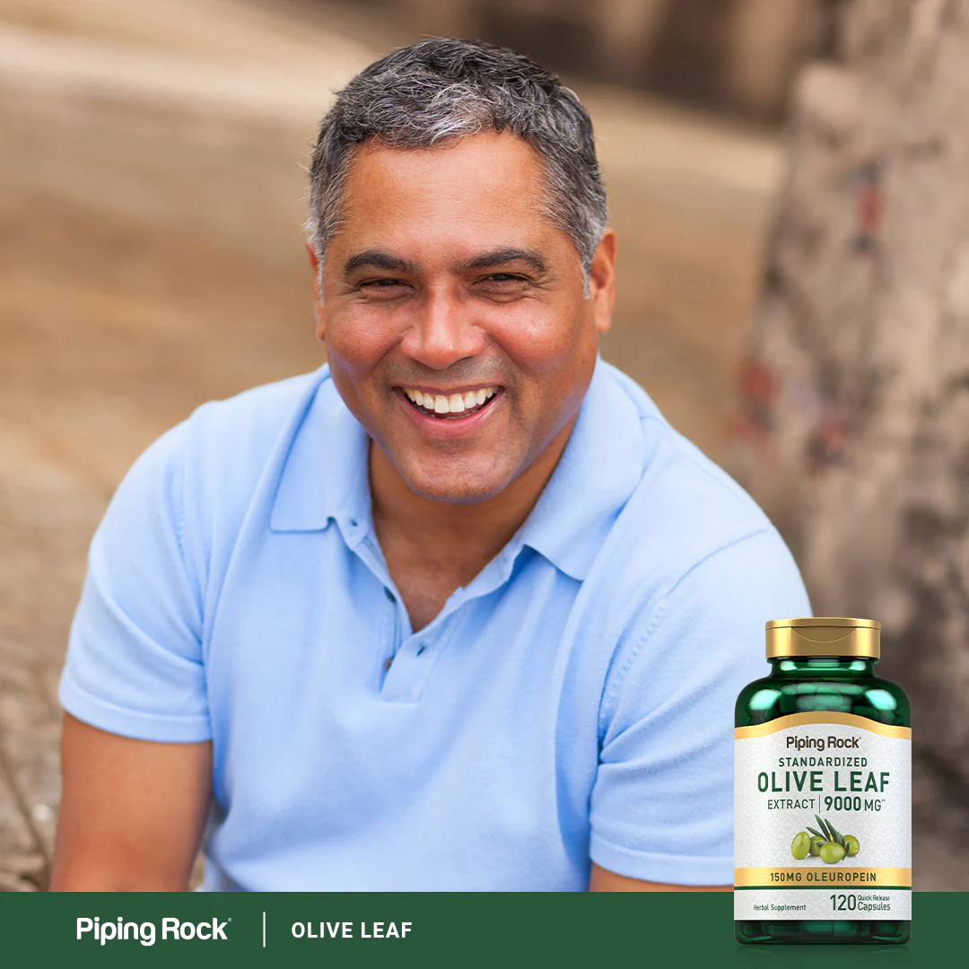 Olive Leaf Extract, 9000 mg, 120 Quick Release Capsules - Image 7