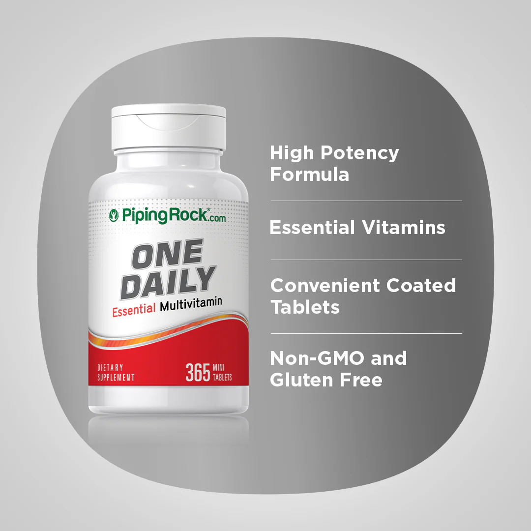One Daily Essential Multi, 365 Coated Tablets - Image 4
