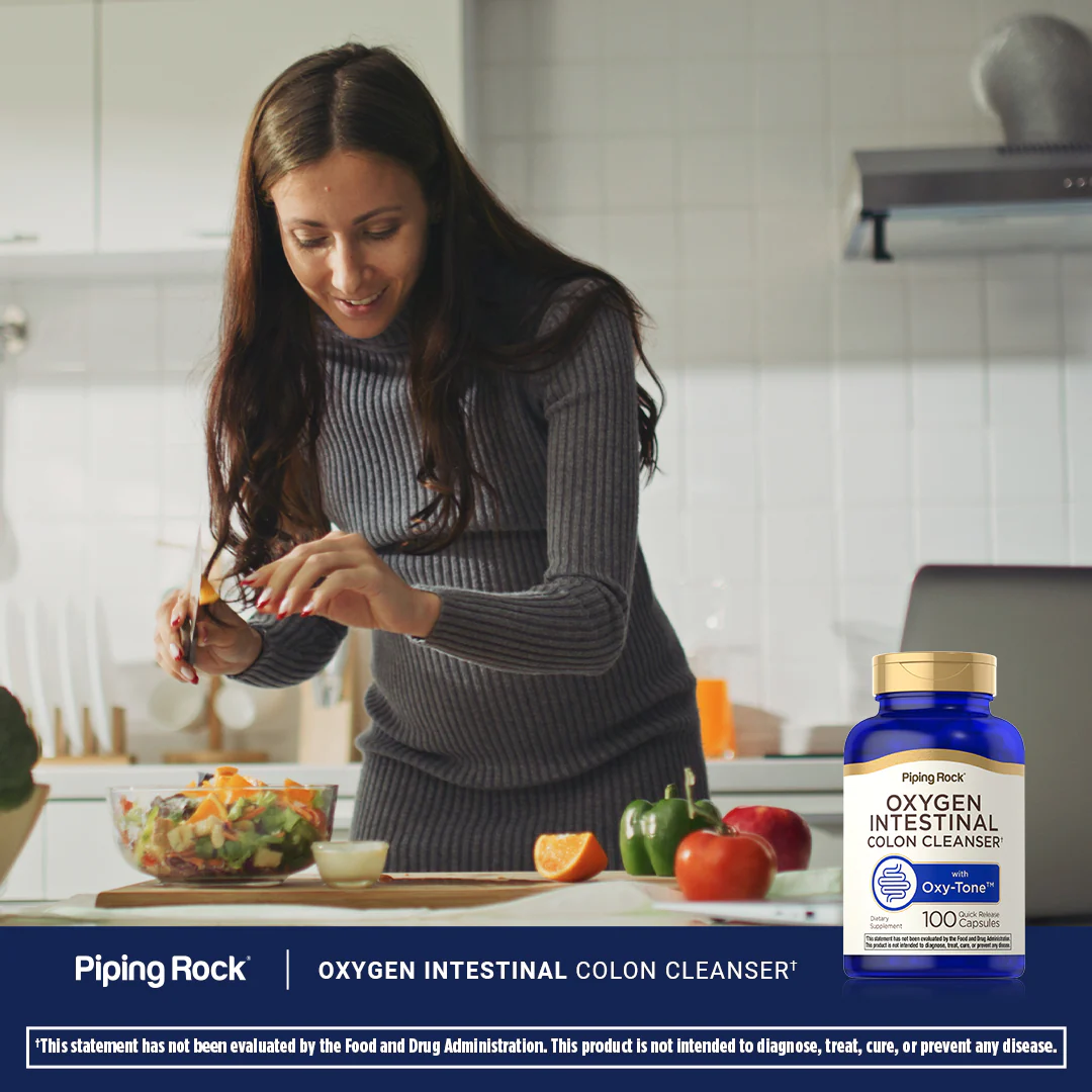 Oxy-Tone Oxygen Intestinal Cleanser, 100 Quick Release Capsules - Image 7