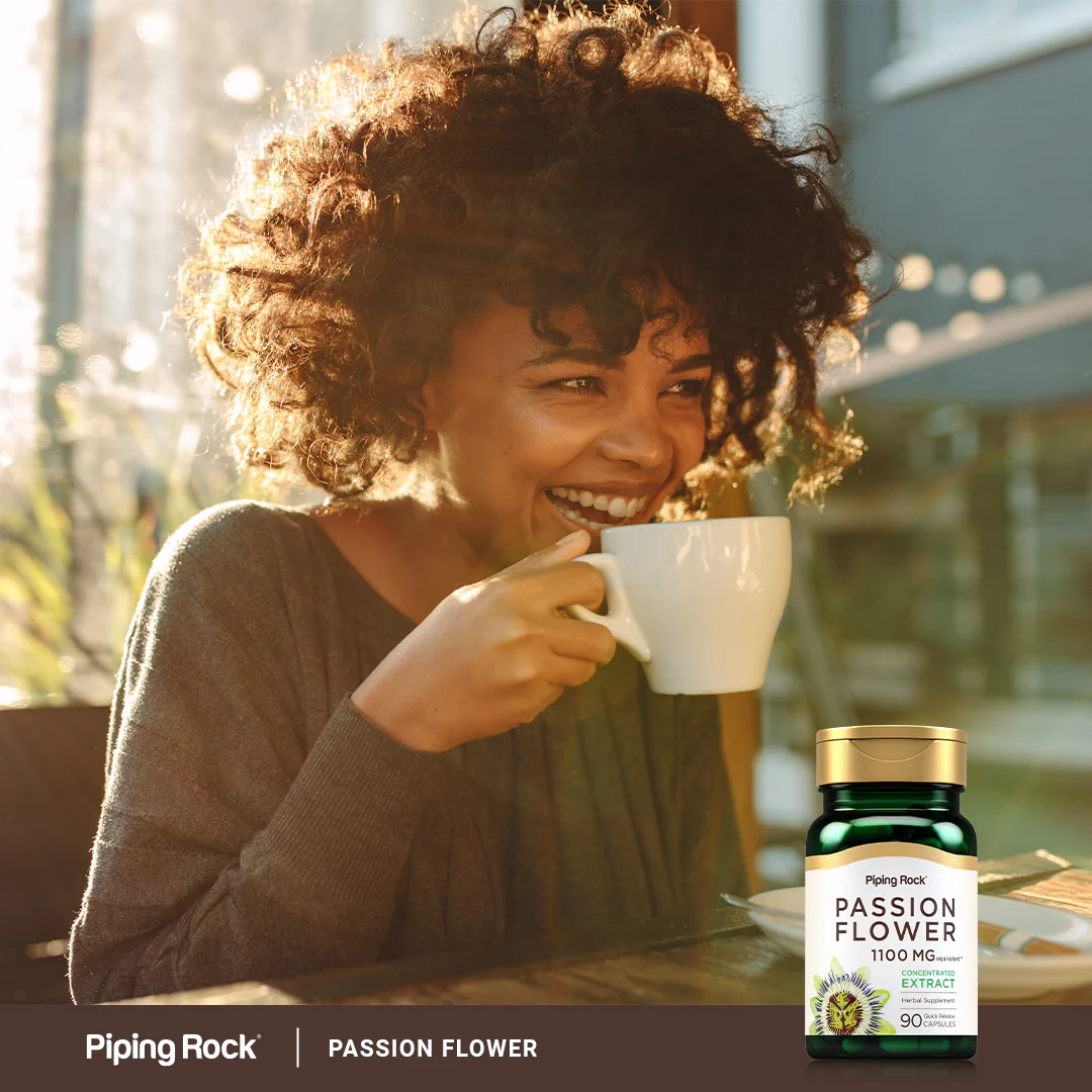 Passion Flower, 1100 mg, 90 Quick Release Capsules - Image 7