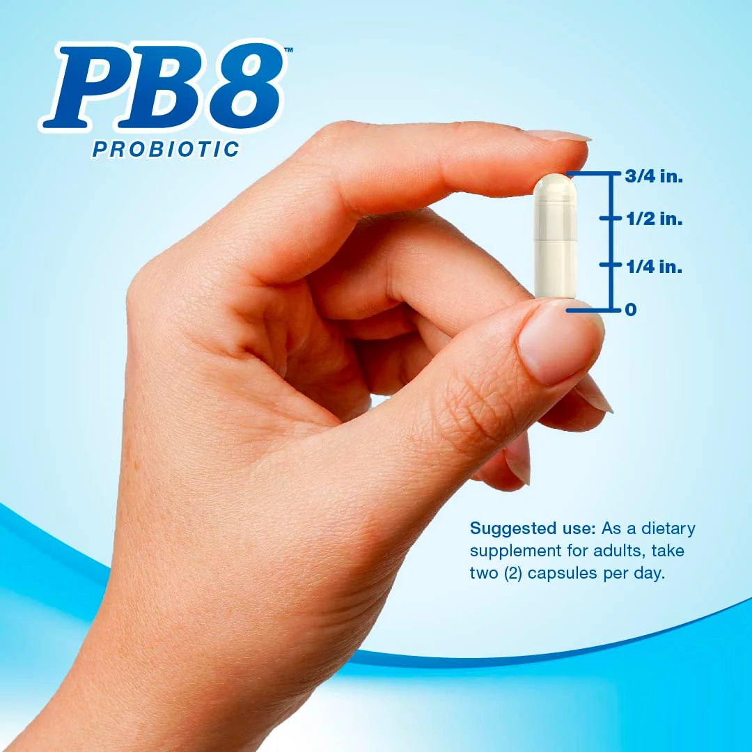 PB8™ Original Probiotic Supplement, 120 Capsules - Image 4