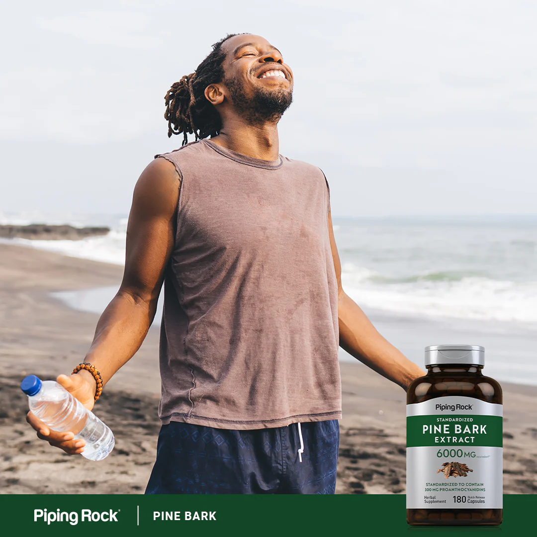 Pine Bark  Extract, 6000 mg, 180 Quick Release Capsules, 2  Bottles - Image 7