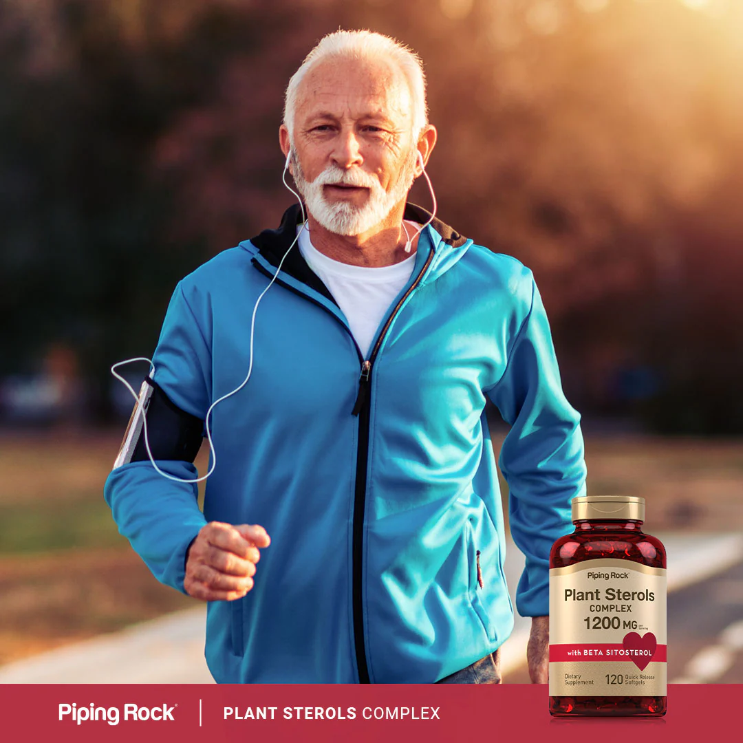 Plant Sterols Complex w/ Beta Sitosterol, 1200 mg (per serving), 120 Quick Release Softgels, 2  Bottles - Image 7