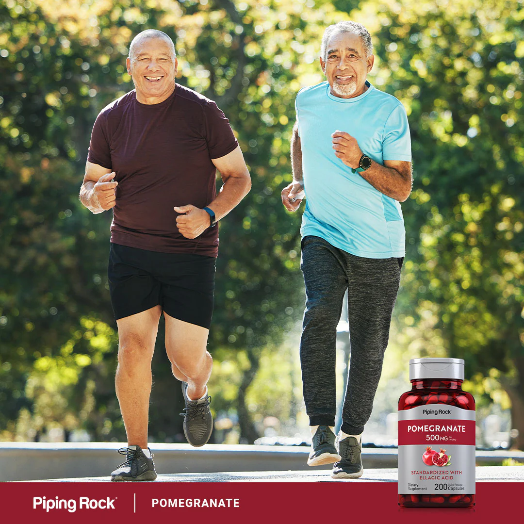 Pomegranate Extract (Standardized), 500 mg (per serving), 200 Quick Release Capsules - Image 7