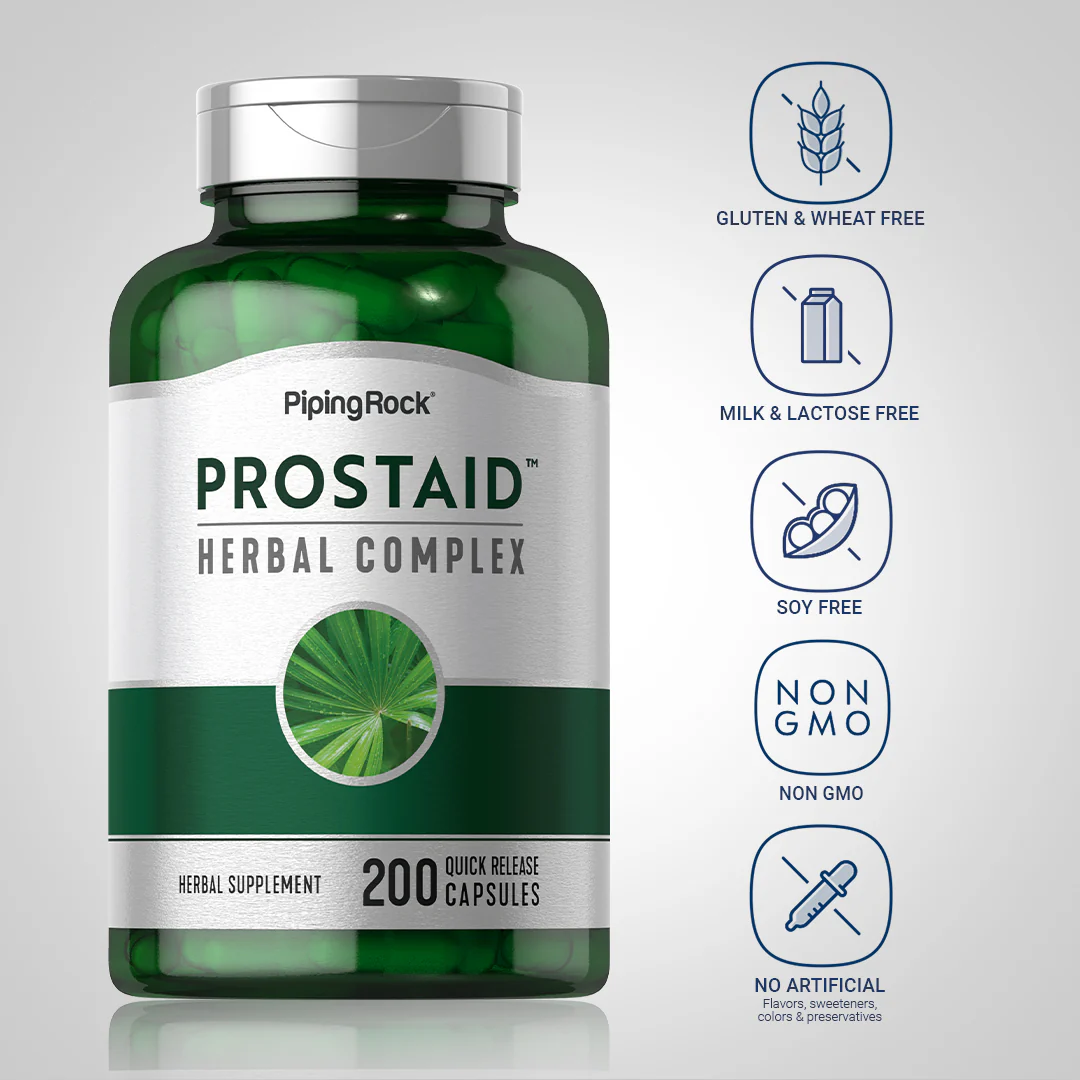 ProstAid Herbal Complex, 200 Quick Release Capsules - Image 5