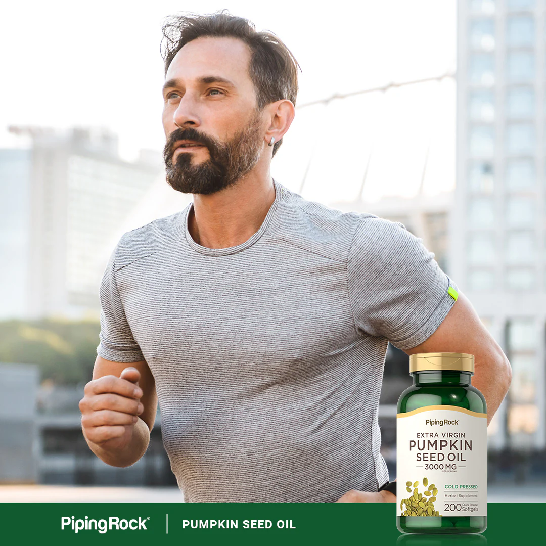 Pumpkin Seed Oil, 3000 mg (per serving), 200 Quick Release Softgels - Image 7