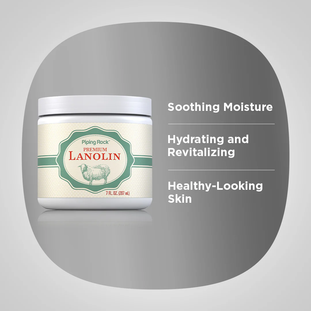 Pure Lanolin Cream, 7 fl oz (207 mL) Jar, 2  Jars - Image 3