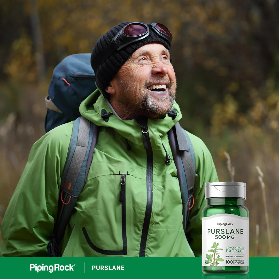 Purslane, 500 mg, 100 Quick Release Capsules - Image 8