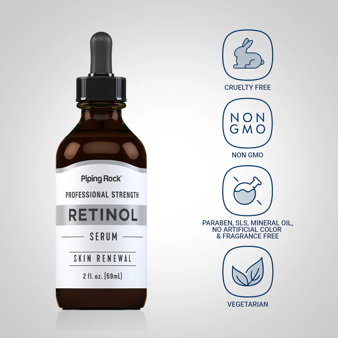 Retinol Serum, 2 fl oz (59 mL) Dropper Bottle - Image 4