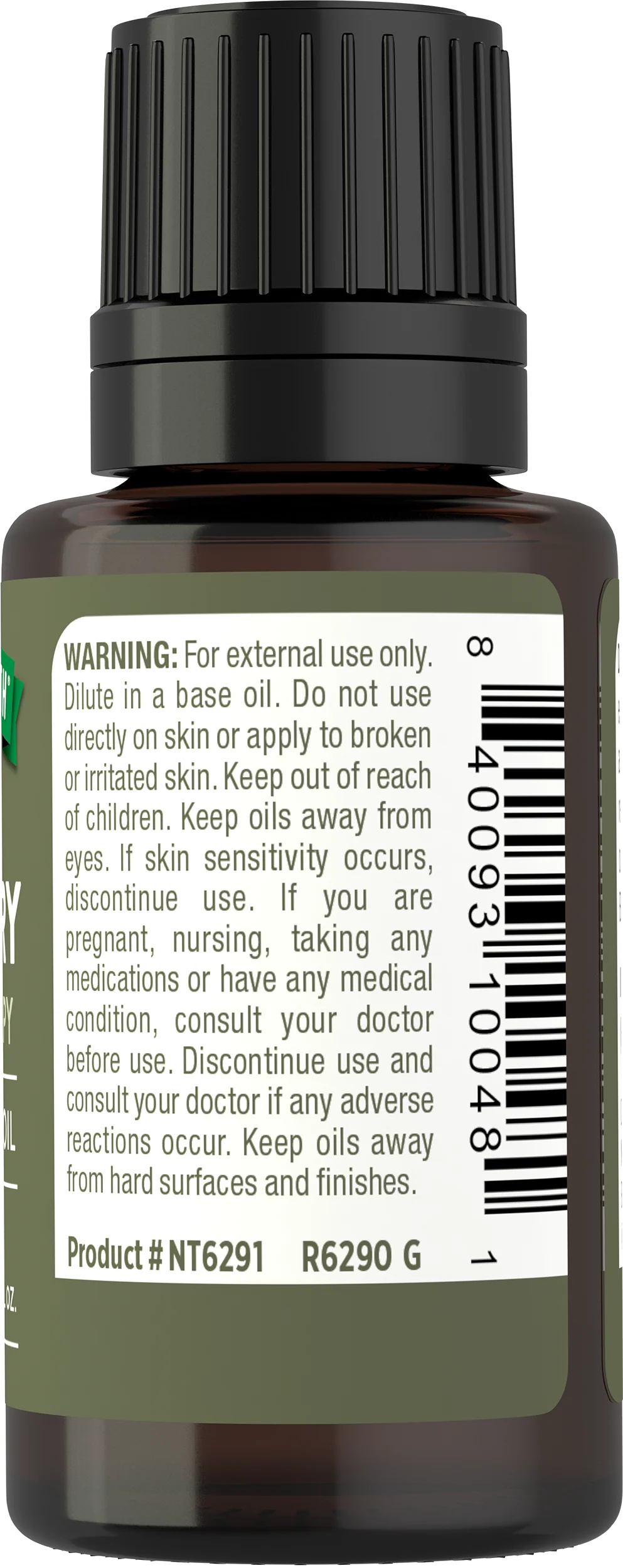 Rosemary Pure Essential Oil, 1/2 fl oz (15 mL) Dropper Bottle - Image 3