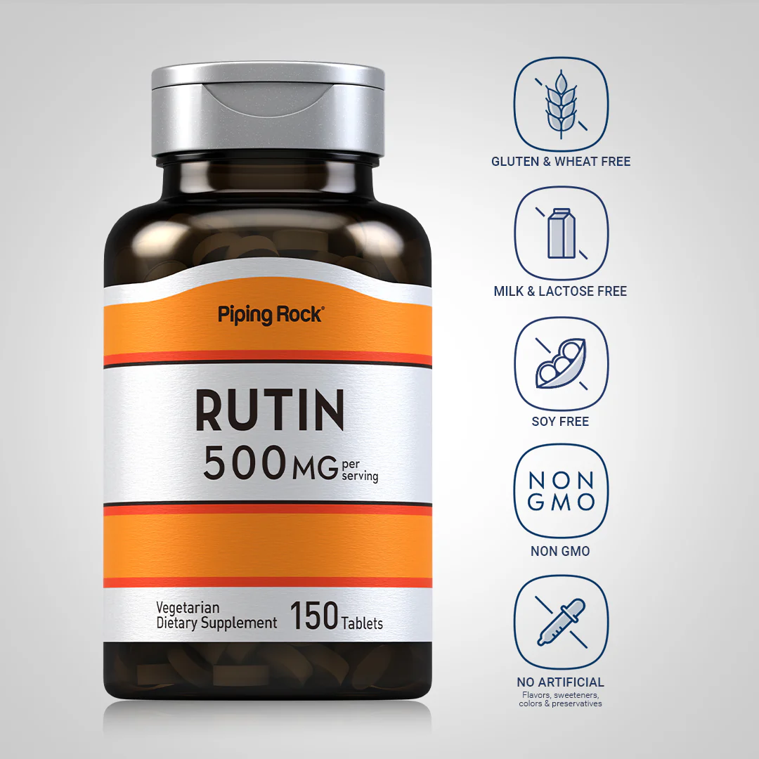 Rutin, 500 mg (per serving), 150 Tablets - Image 5