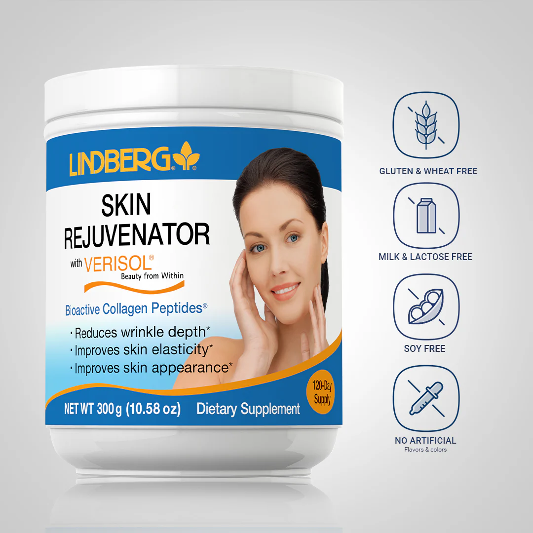 Skin Rejuvenator with Verisol Bioactive Collagen Peptides Powder, 10.58 oz (300 g) Bottle - Image 4