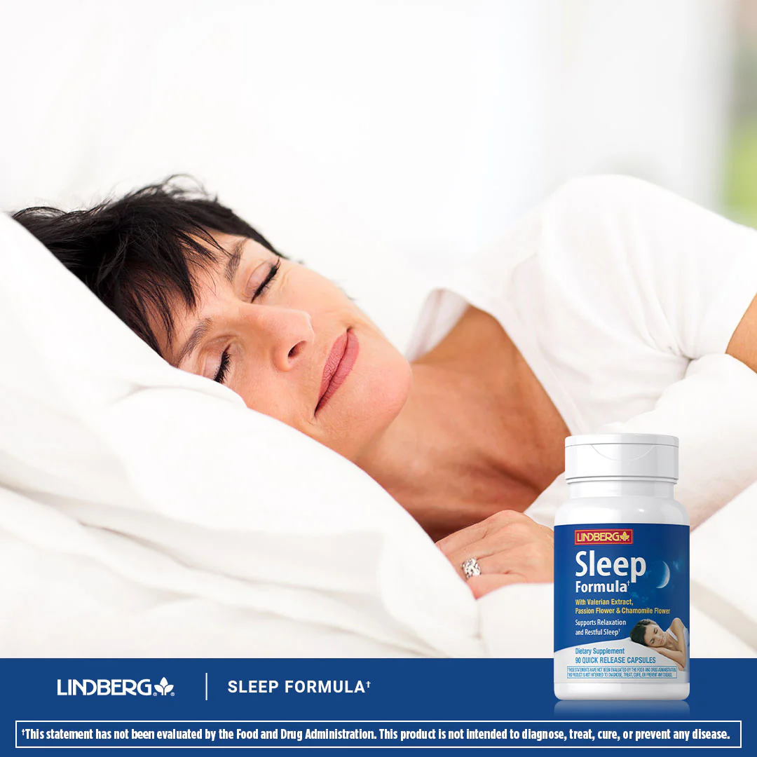 Sleep Formula with Valerian Extract, 90 Quick Release Capsules, 2  Bottles - Image 7
