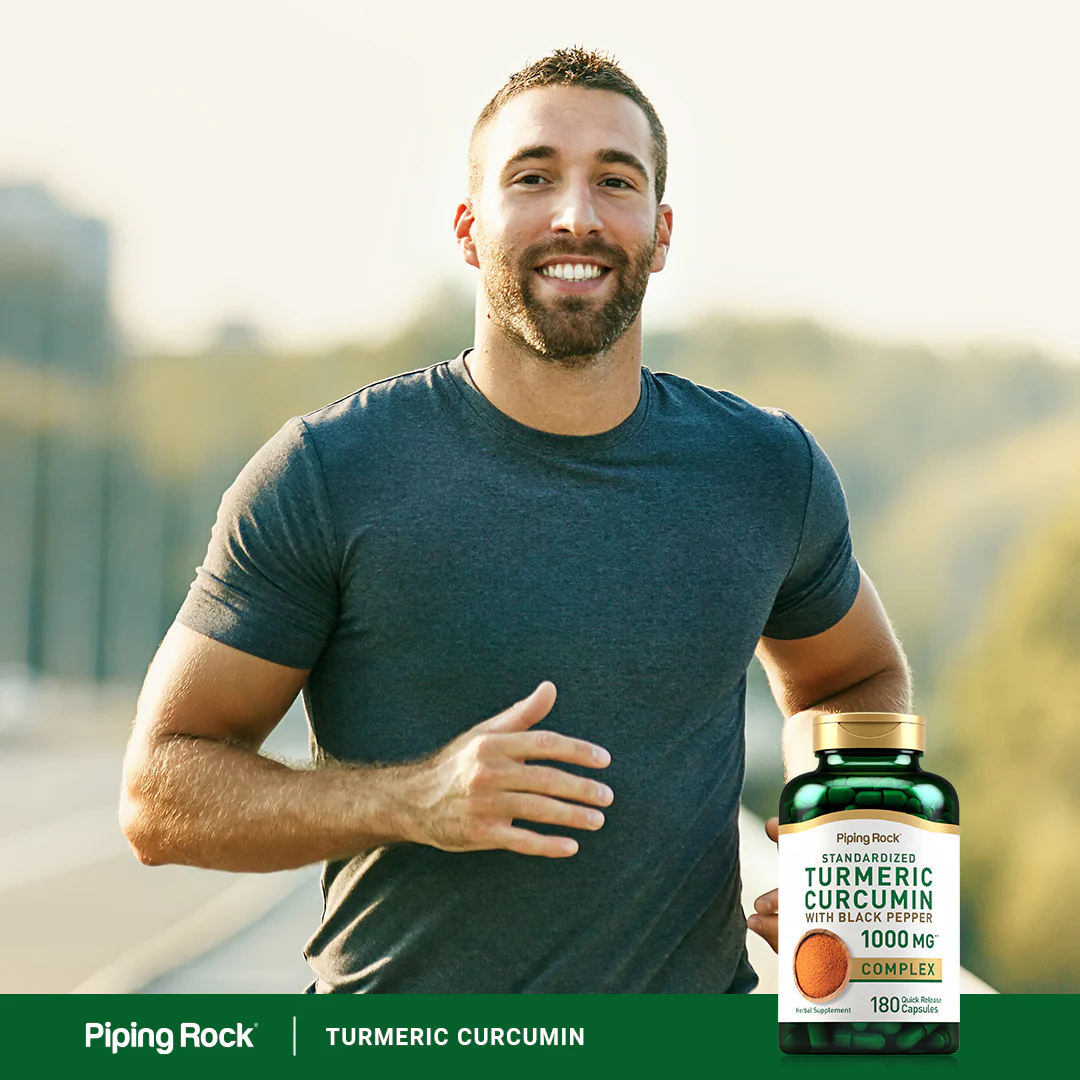 Standardized Turmeric Curcumin Complex w/ Black Pepper, 1000 mg, 180 Quick Release Capsules, 2  Bottles - Image 7