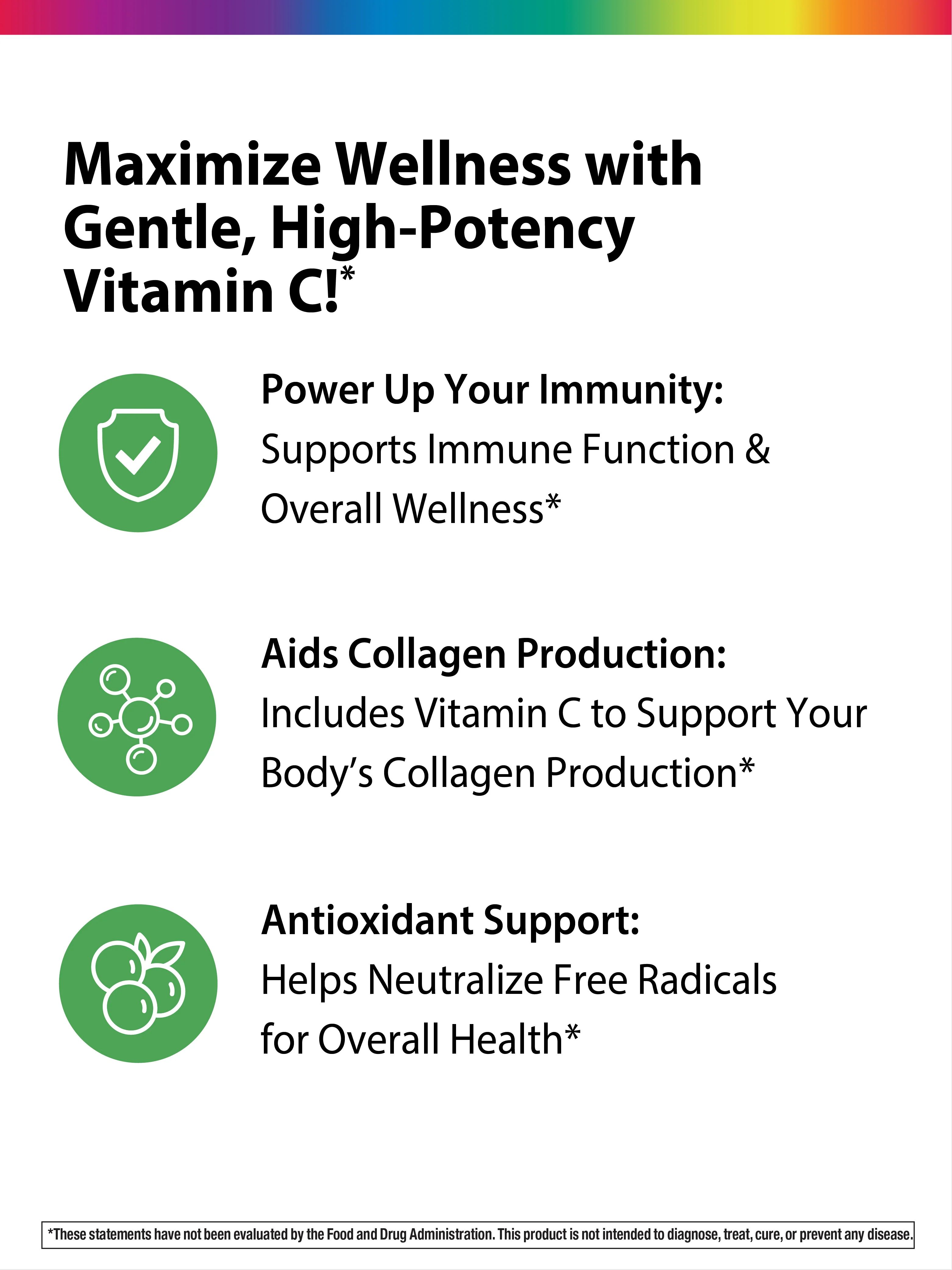 Super C 1,000 mg + Real Food Nutrients, 60 Vegan Caplets - Image 5
