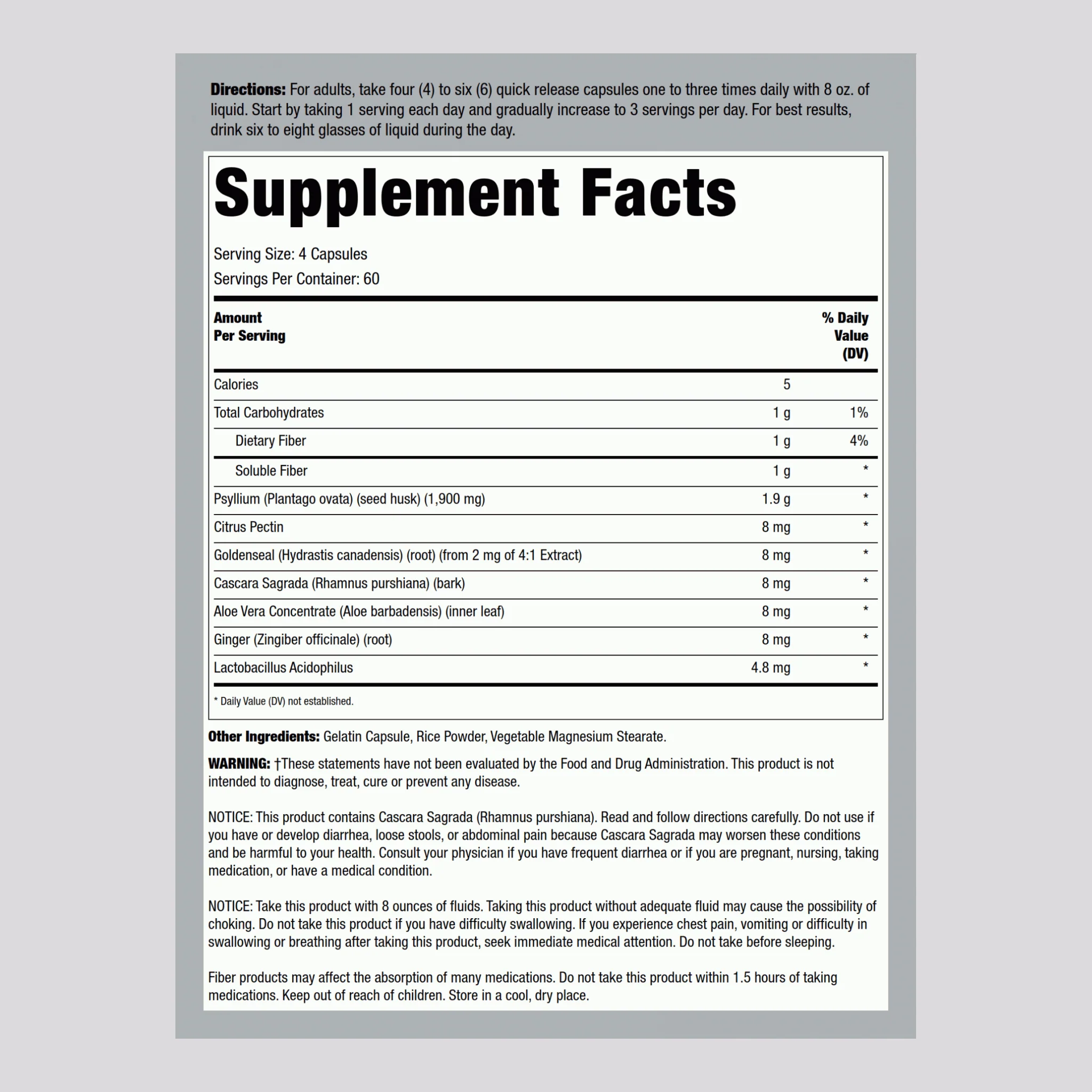 Super Colon Health, 240 Quick Release Capsules - Image 2