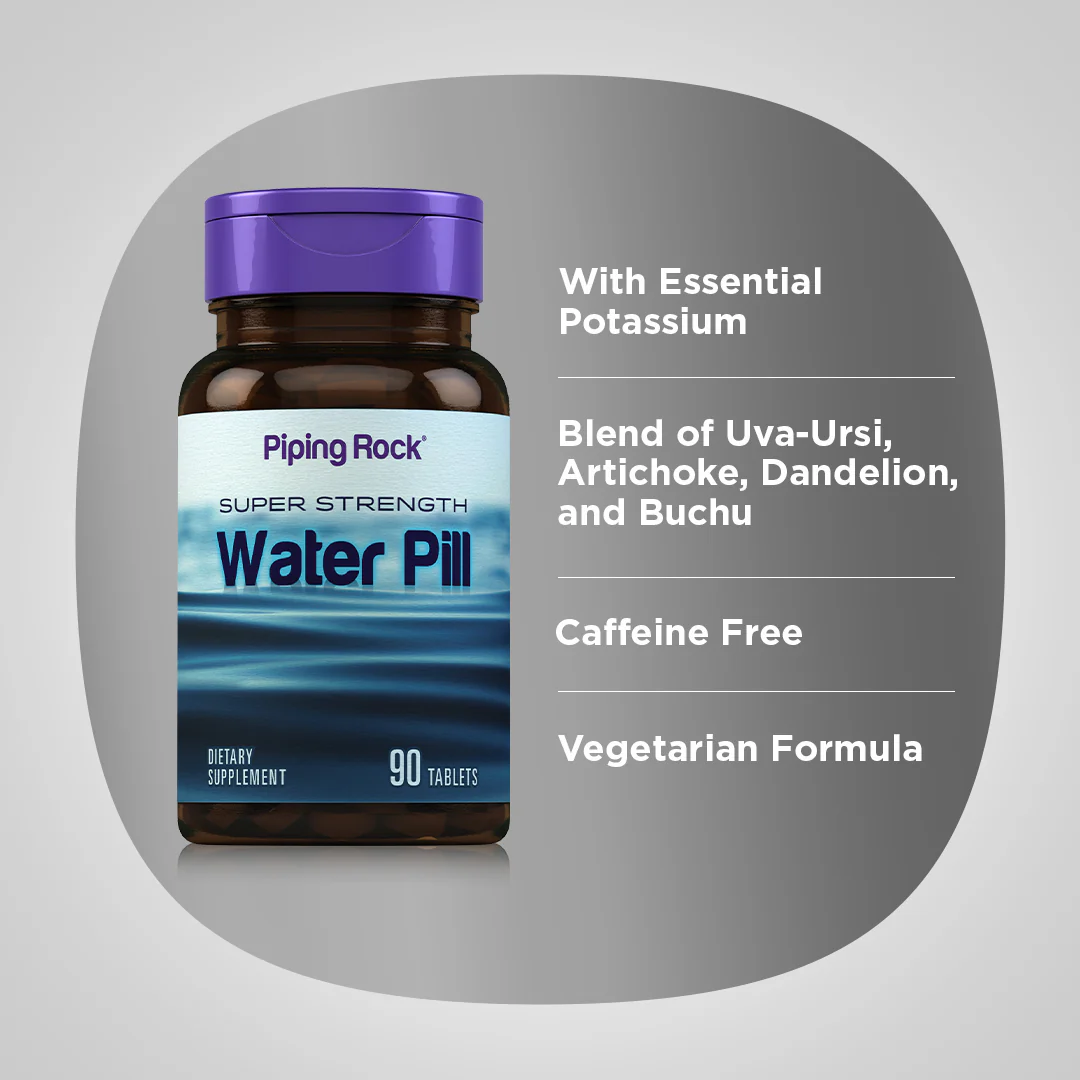 Super Strength Water Pill, 90 Tablets - Image 5