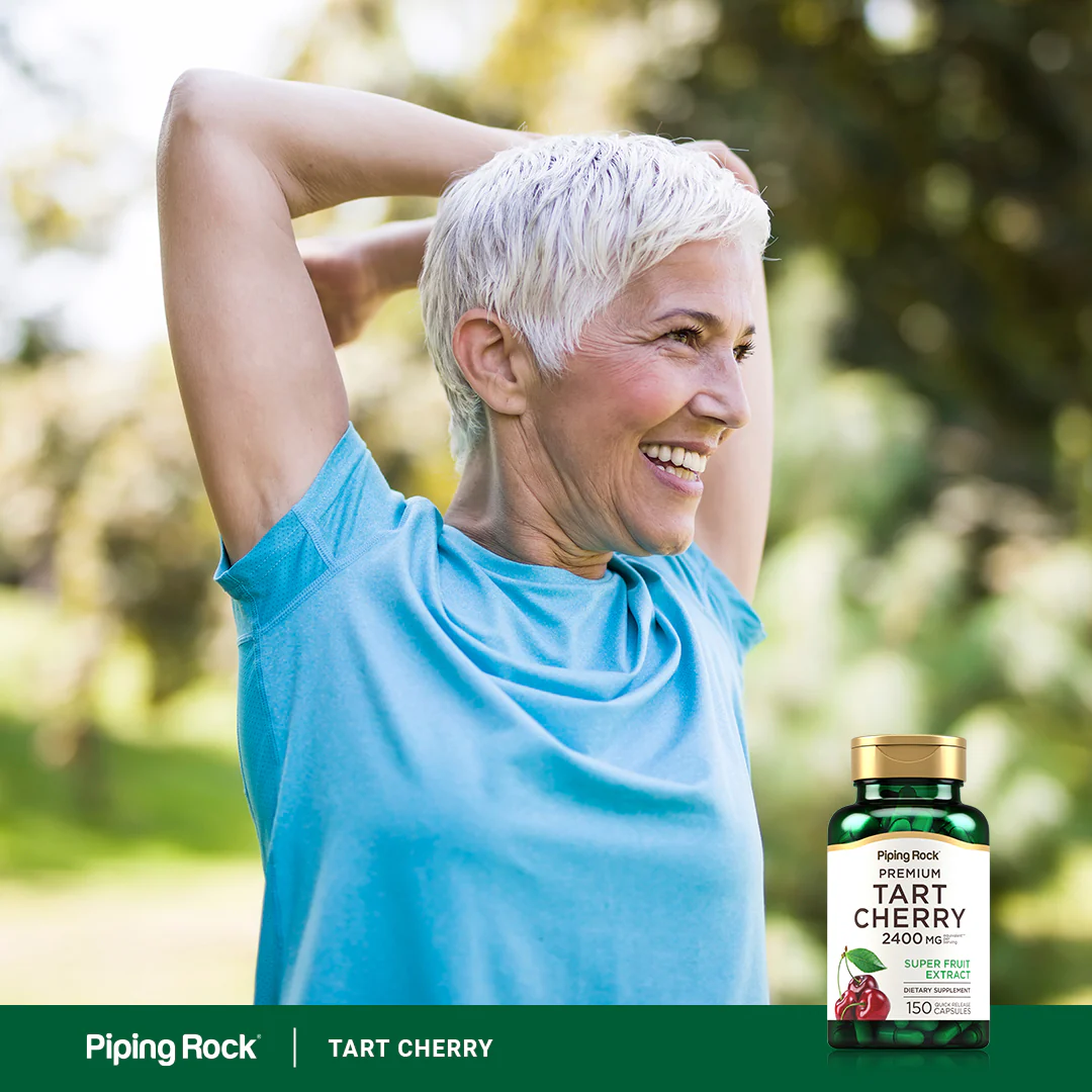 Tart Cherry, 2400 mg (per serving), 150 Quick Release Capsules - Image 7